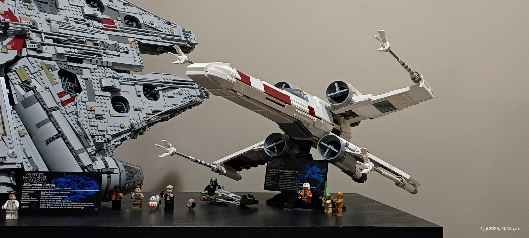 LEGO Star Wars Ultimate Collector Series X-Wing Starfighter Building Set for Adults, Star Wars Collectible for Build and Display with Luke Skywalker Minifigure, Fun Gift Idea for Fans, 75355 customer photo 2