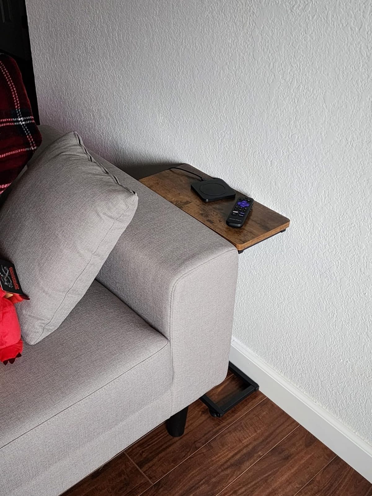 QEEIG Narrow C Table Side Tables Set of 2 (7.1