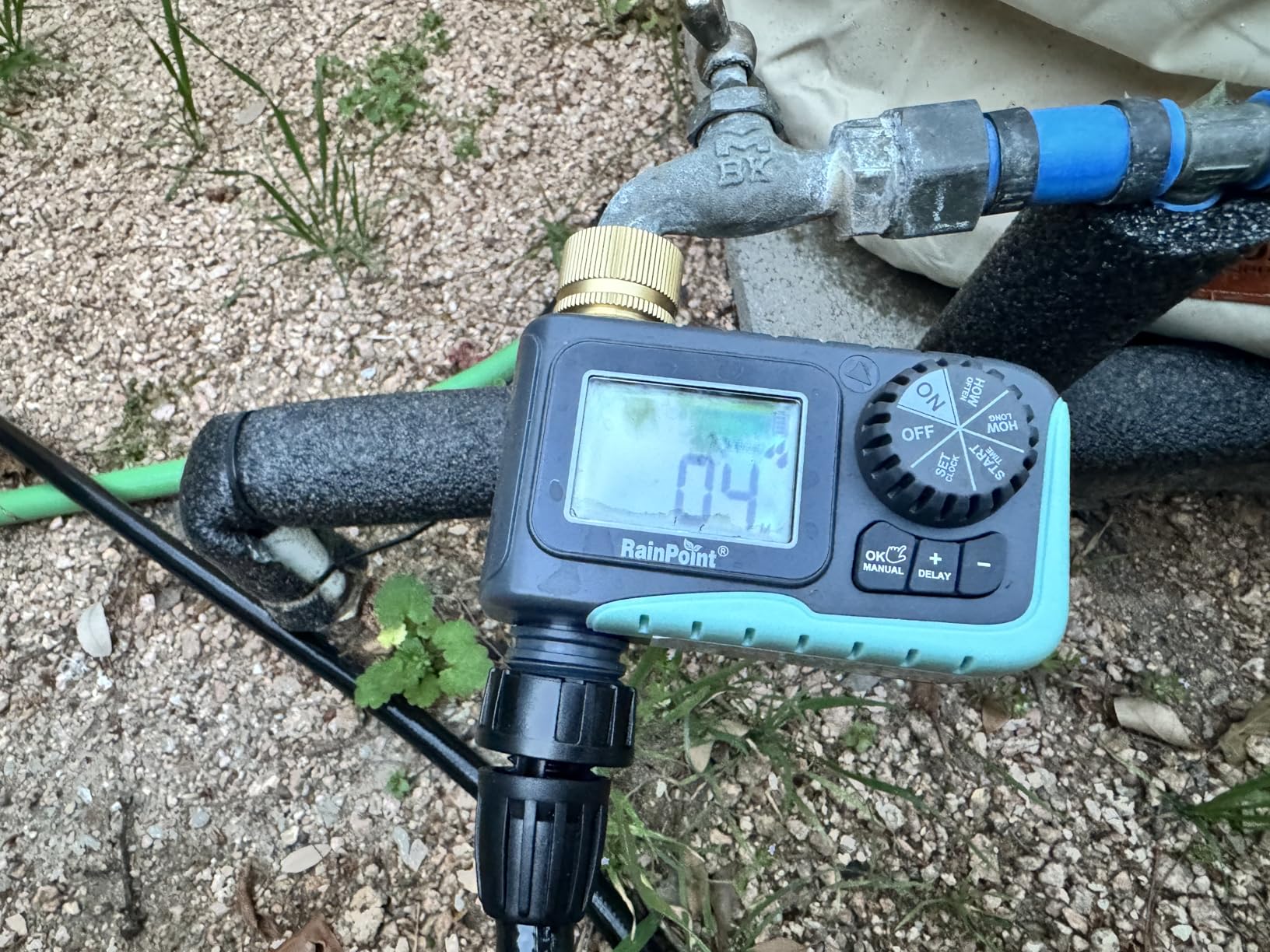 RAINPOINT Sprinkler Timer with Brass Swivel customer photo 2