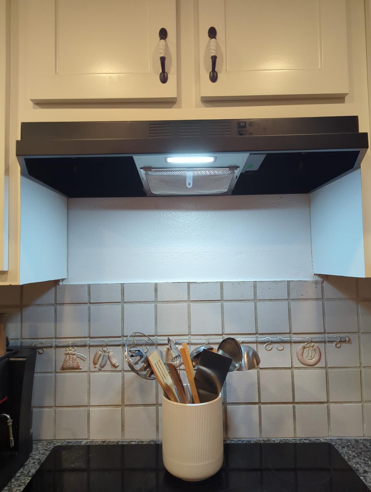 FIREGAS Range Hood 30 inch Under Cabinet, White Range Hood, Kitchen Hood customer photo 1