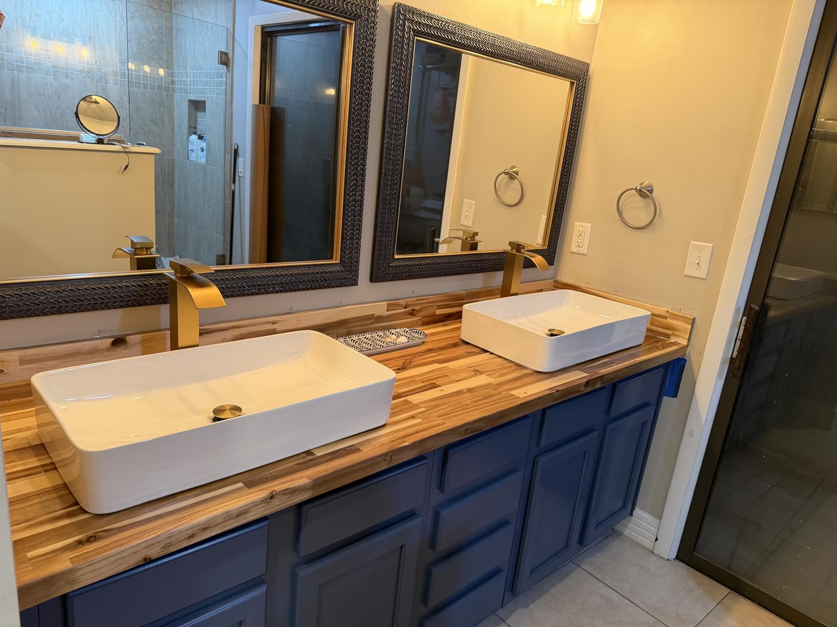 White Vessel Sink,Rectangle 24