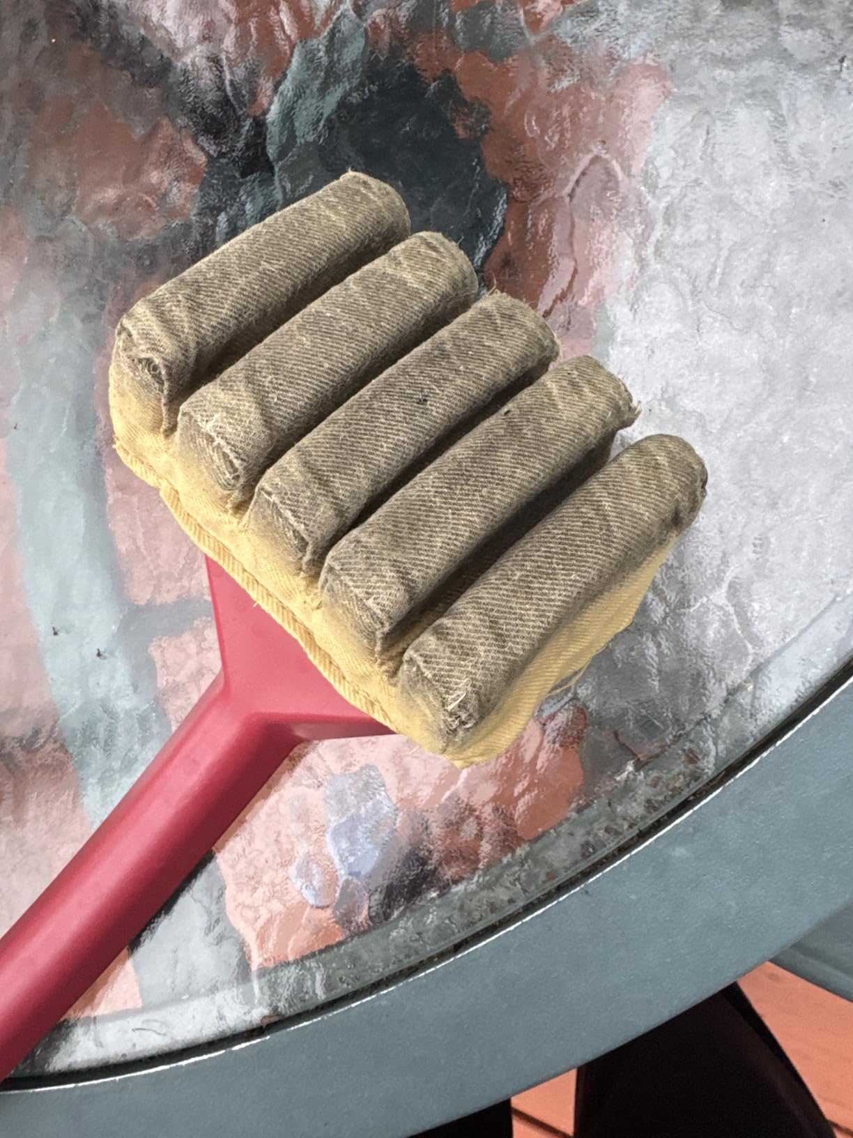 Grill Rescue Grill Brush with Scraper - Deep Grate Cleaner, Bristle Free customer photo 1