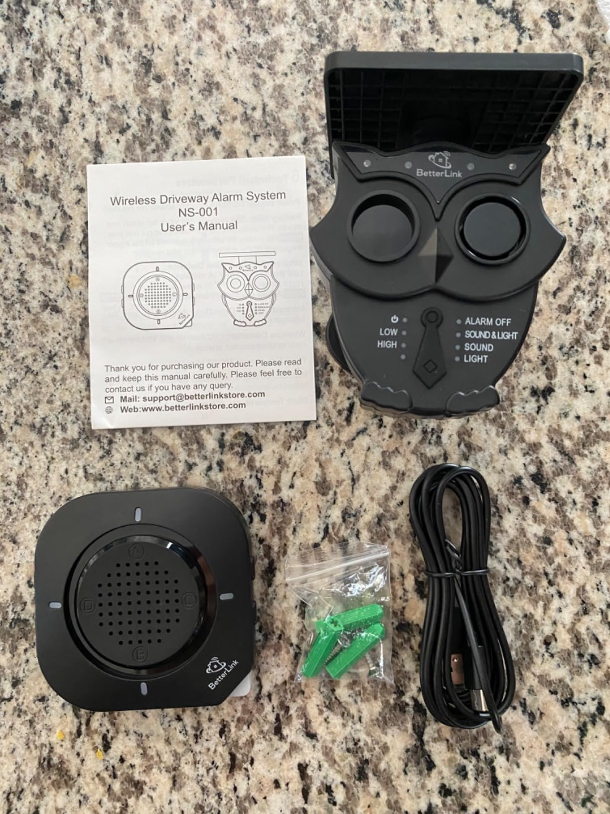 1/2 Mile Long Range Solar Wireless Driveway Alarm System 1R1S | IP65 All-Weather Outdoor Motion Sensor Detector,120dB Sound&Light Alert,24/7 Security Monitoring for Property Protection customer photo 1