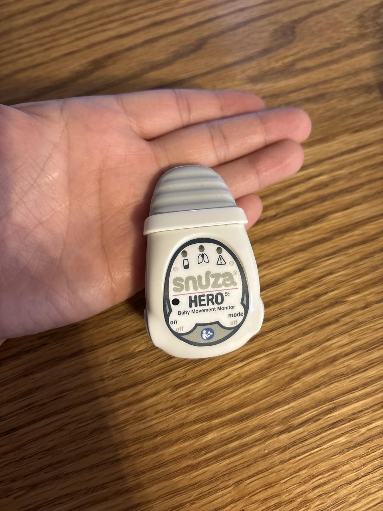 Snuza Hero SE Wearable Child-Care Aid with Patented Sensor Technology | Detects & Reports Movement Activity | No WiFi, Cords, or Sensor Pads | Portable and Easy to Set Up and Use customer photo 2