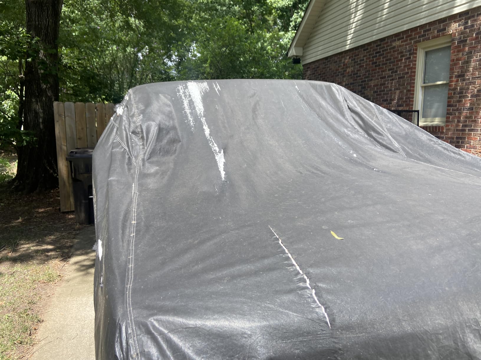 10 Layer Coupe Car Cover Waterproof All Weather for Automobiles,100% Waterproof Outdoor Car Covers Rain Snow UV Dust Protection. Custom Fit for Ford Mustang,Chevy Camaro,Porsche 911,etc customer photo 2