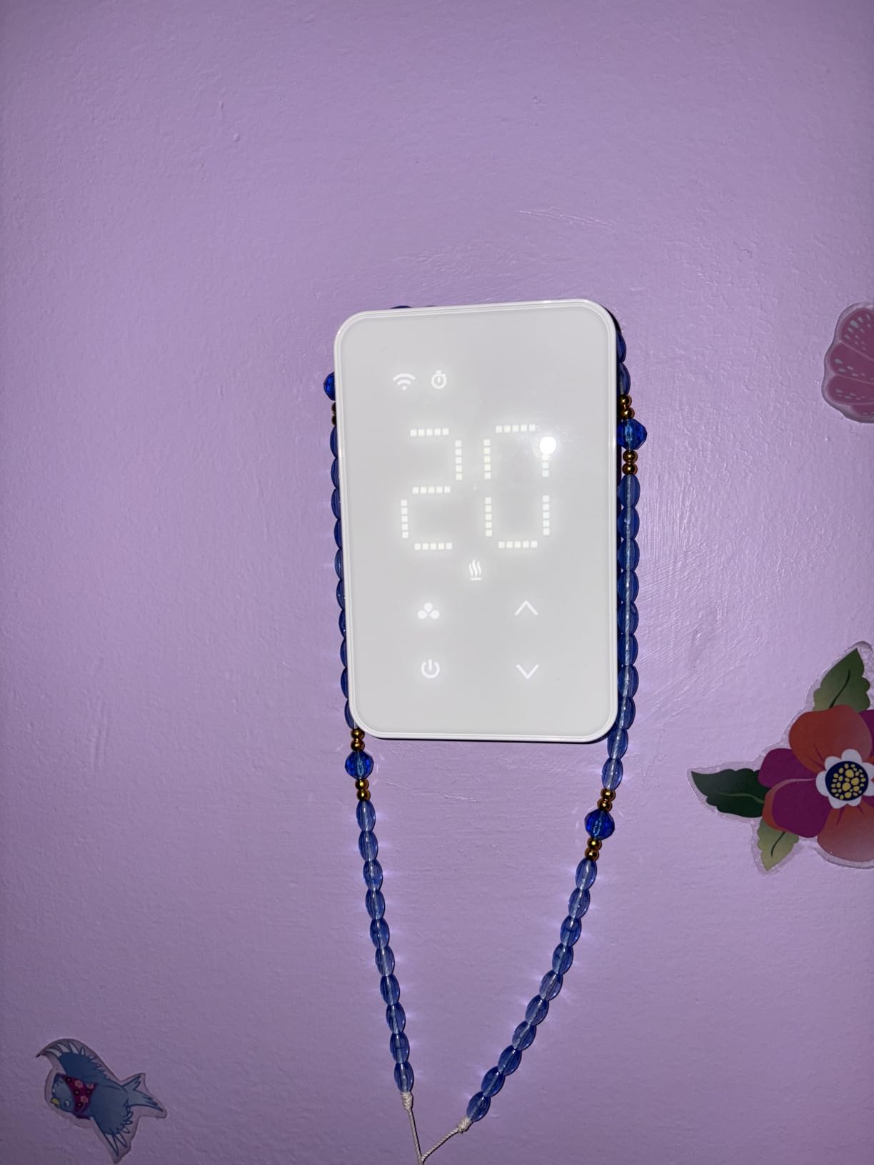 meross Smart Thermostat for Electric Baseboard and in-Wall Heaters Work with HomeKit, Alexa and Google Home, 120V-240V Wi-Fi Programmable Thermostat with Easy Install, Energy Saving, 4 Wires Needed customer photo 2