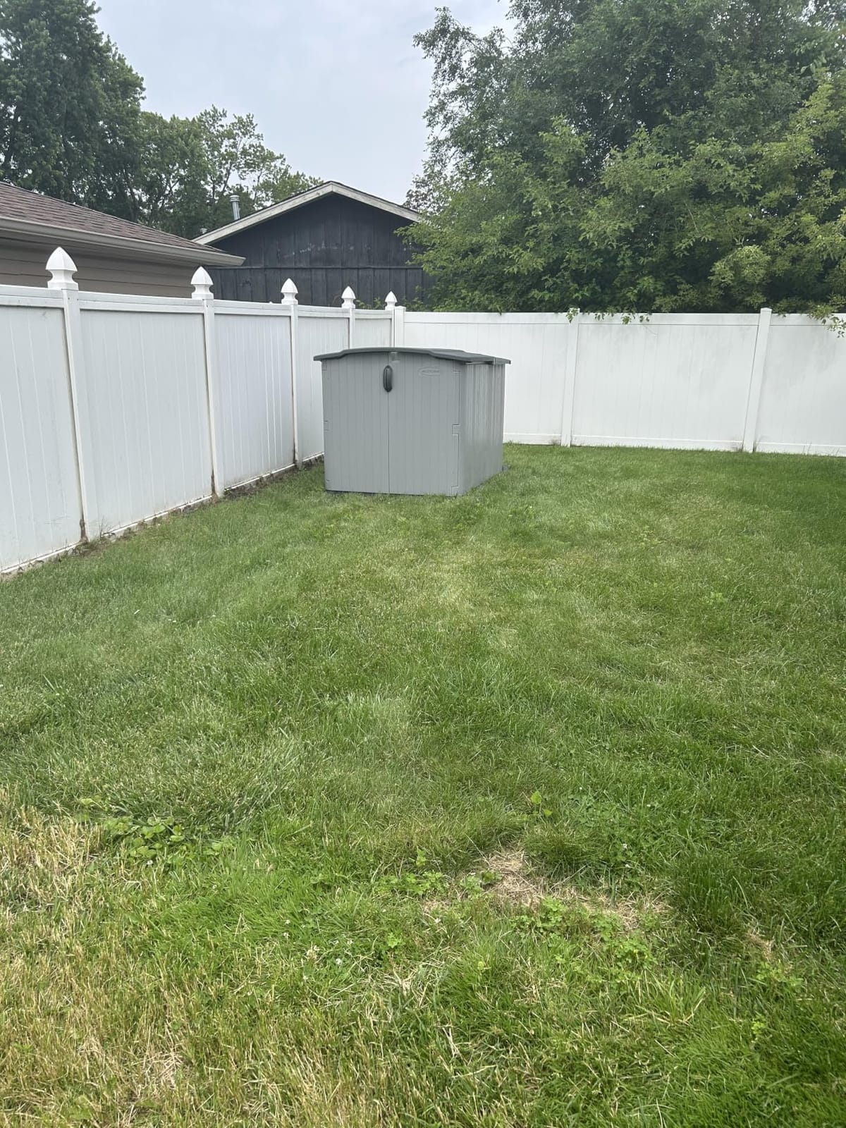 Suncast Horizontal Storage Shed, 98 Cu Ft, Resin, Glidetop, Sliding Lid customer photo 1