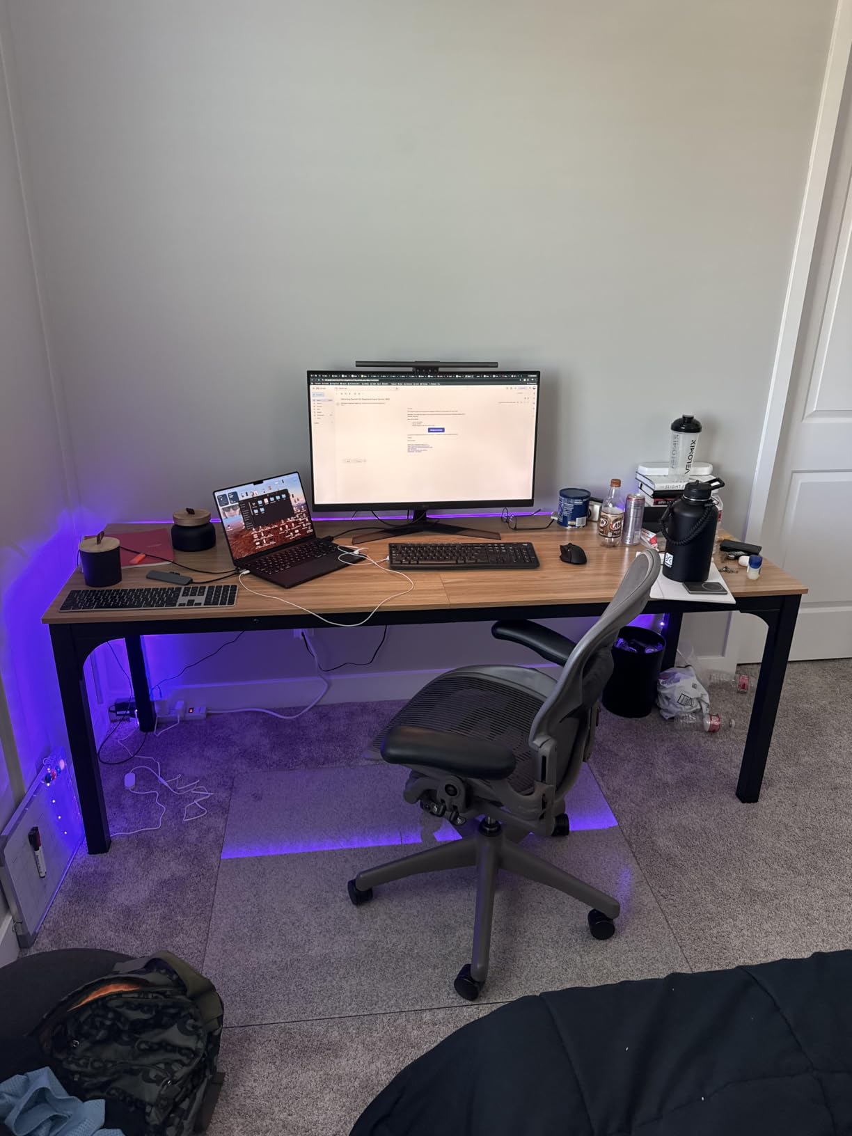 Tribesigns 78.7 Inches Extra Long Computer Desk 2 Person Desk, Double Long Desk, Workstaion for Home Office customer photo 1