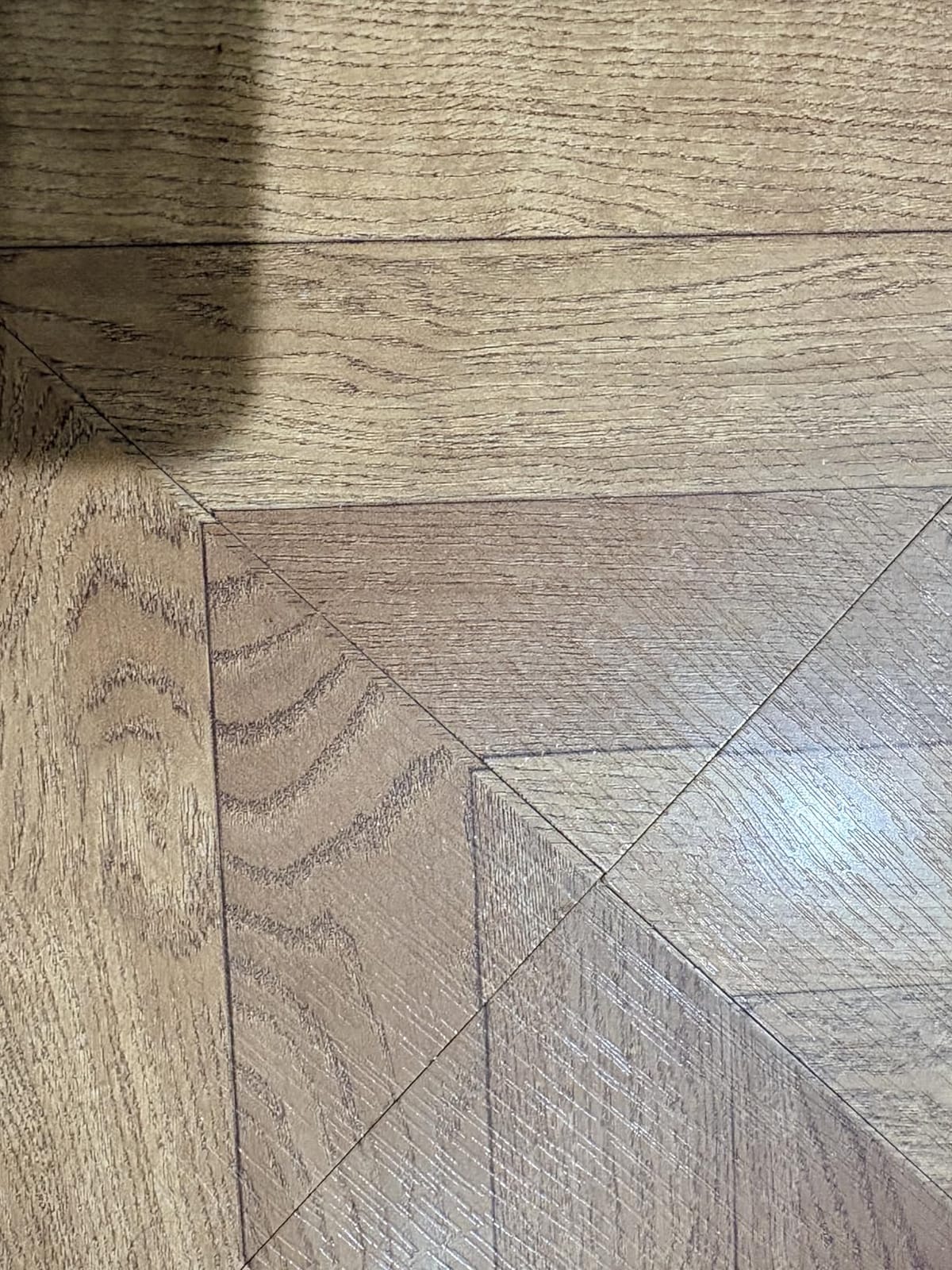 Art3d 30-Pack Peel and Stick Vinyl Floor Planks, 12 x 12 in, Taupe Ash customer photo 2