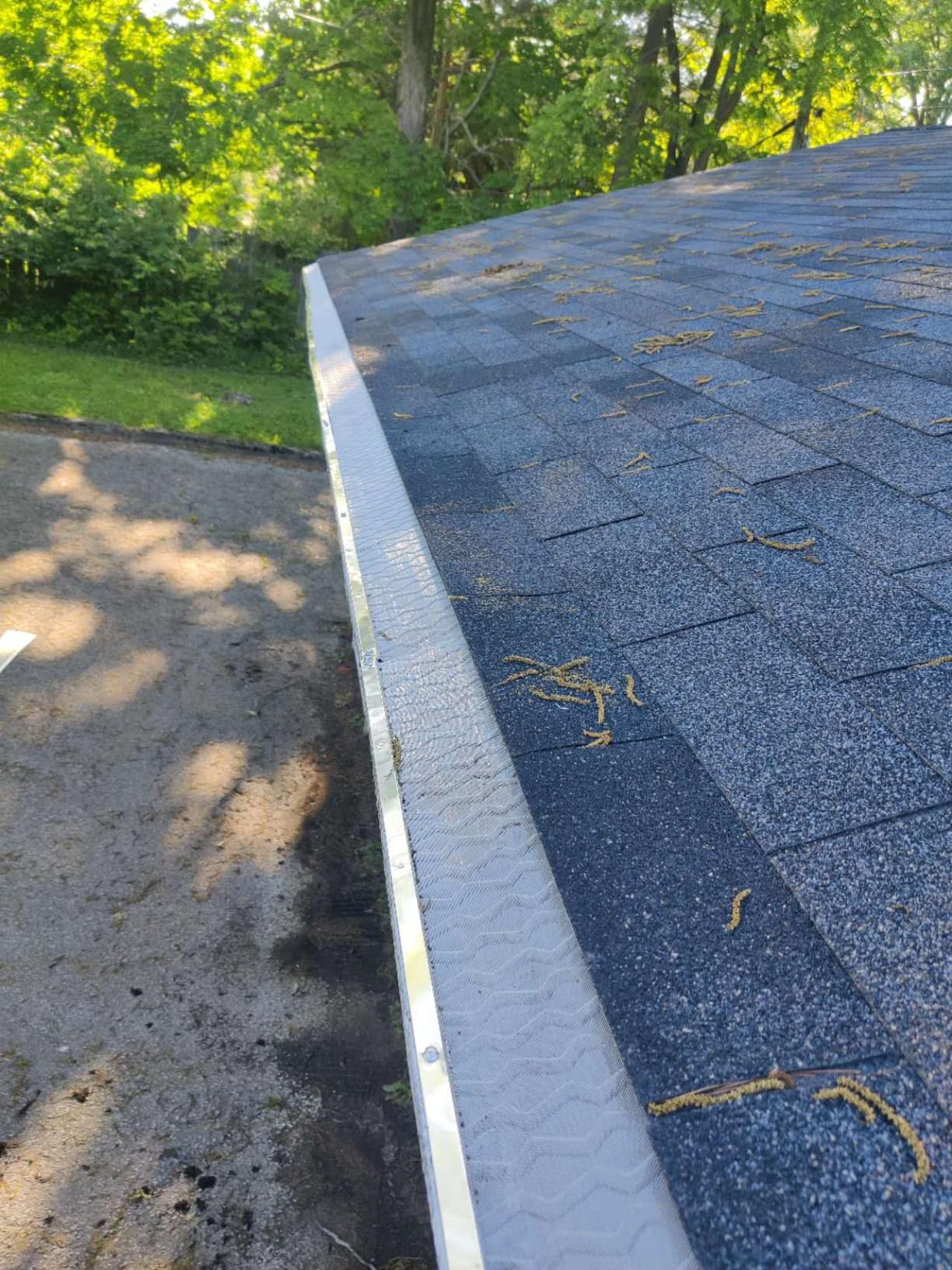 Gutter Guard - True 45 FT Set (5.9 in x 45 in, 12 PCS), Fit 5 Inch Gutter and Smaller Gutters - Premium Stainless Steel Micro Mesh Gutter Guards - Contractor Grade, Easy DIY customer photo 2