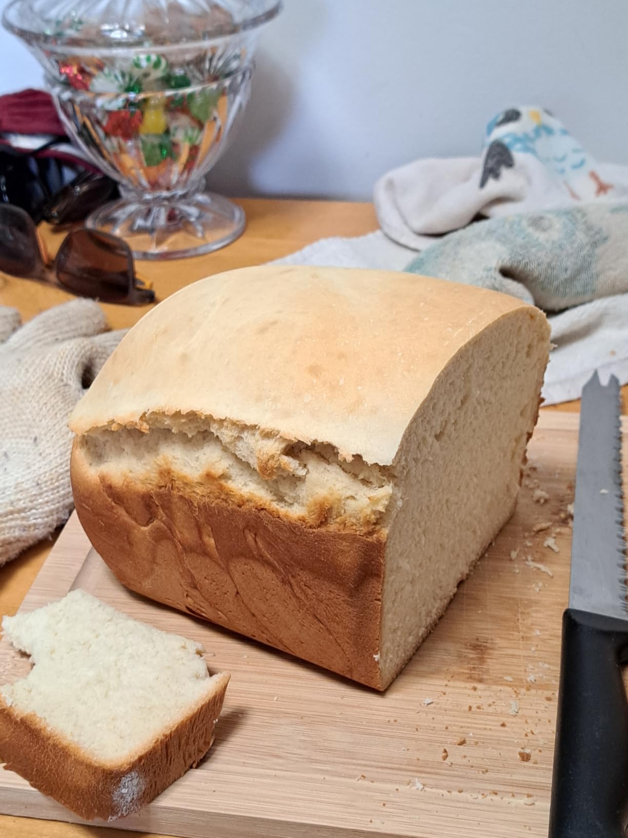 Neretva 3.3LB &15-in-1 Bread Maker Dual Heaters with Auto Nut Dispenser customer photo 1