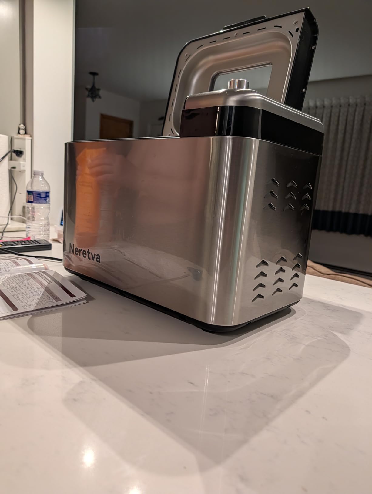 Neretva 3.3LB &15-in-1 Bread Maker Dual Heaters with Auto Nut Dispenser customer photo 2