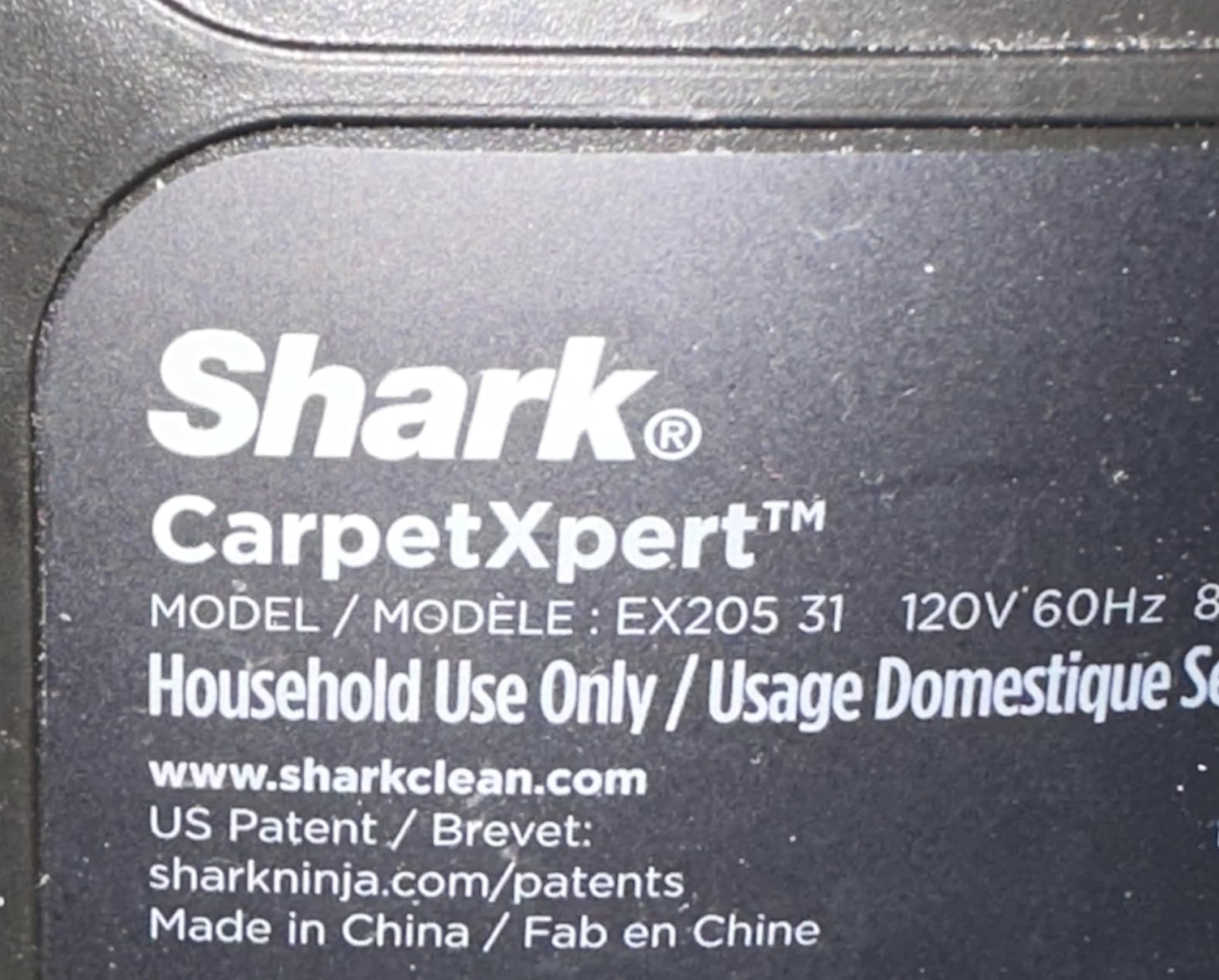 Shark CarpetXpert StainStriker Carpet & Upholstery Cleaner, 3 Tools, EX201 | For Carpet, Upholstery & Rugs, Dirt, Tough Stain & Odor Remover, Pro & OXY Formulas, 3.5