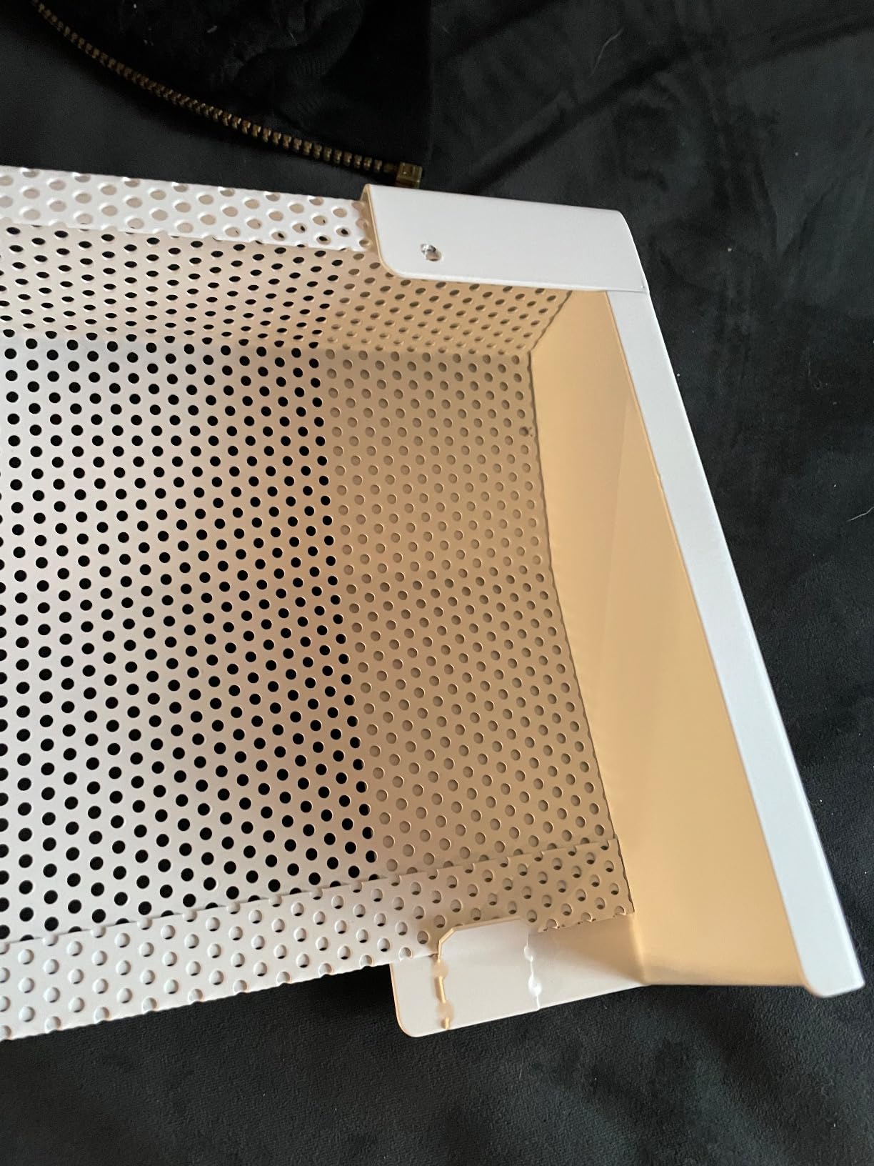 SDSNTE 3 Ft Steel Baseboard Heater Cover with End Caps, White customer photo 2