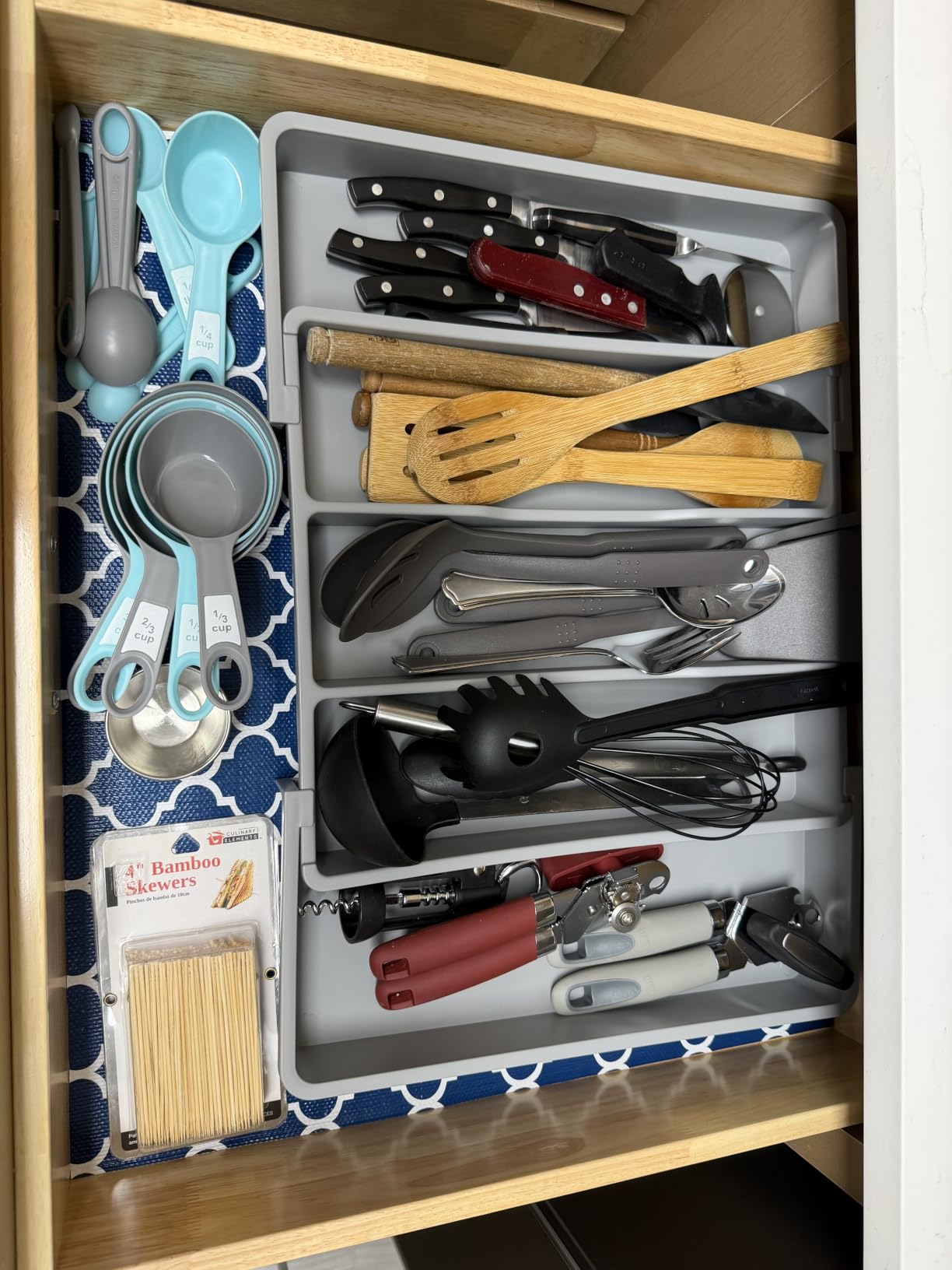 Lifewit Utensil Organizer for Kitchen Drawers, Expandable Utensil Tray customer photo 2
