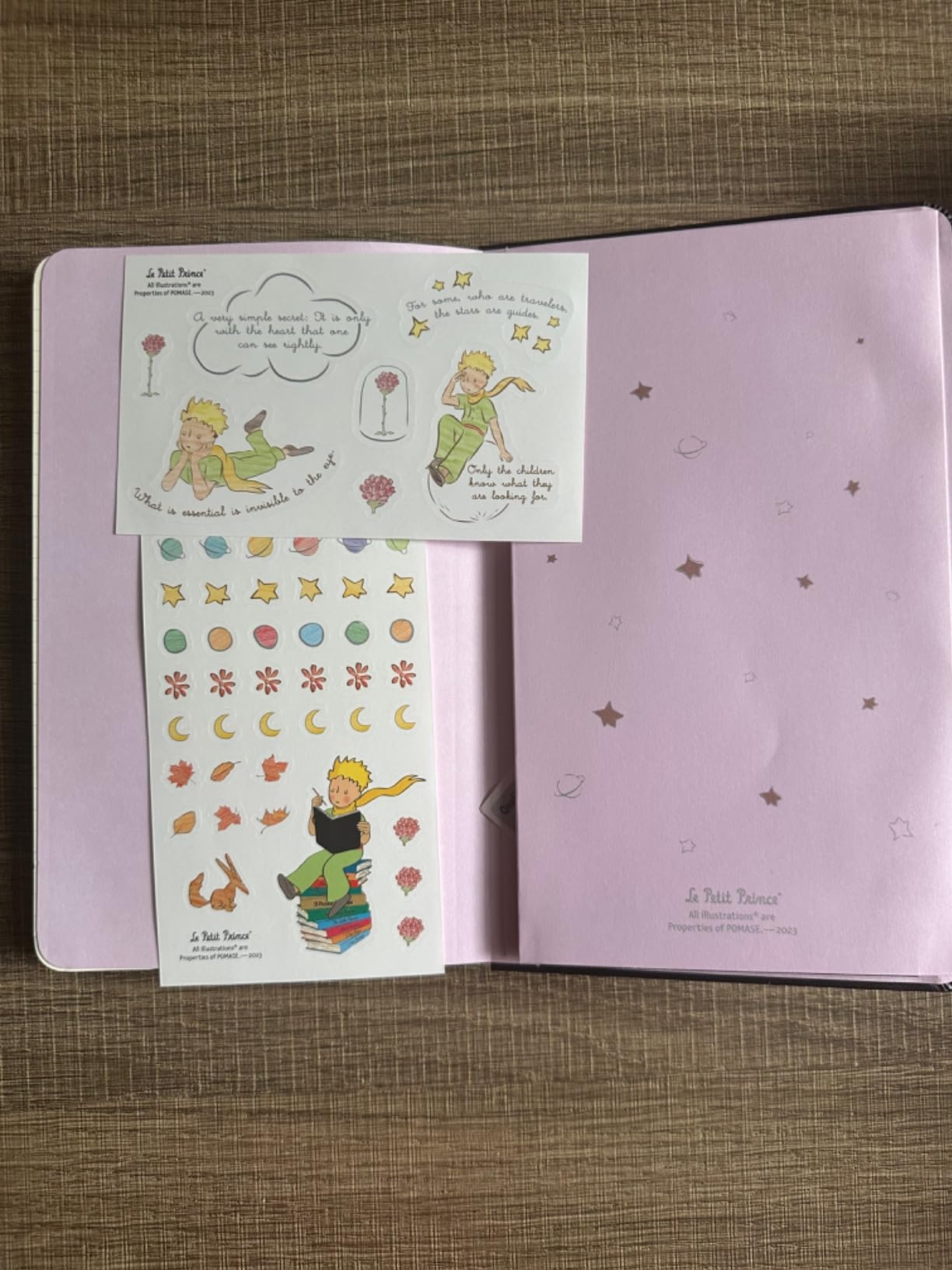 Moleskine Limited Edition Le Petit Prince Notebook, Large, Ruled, Hardcover customer photo 2