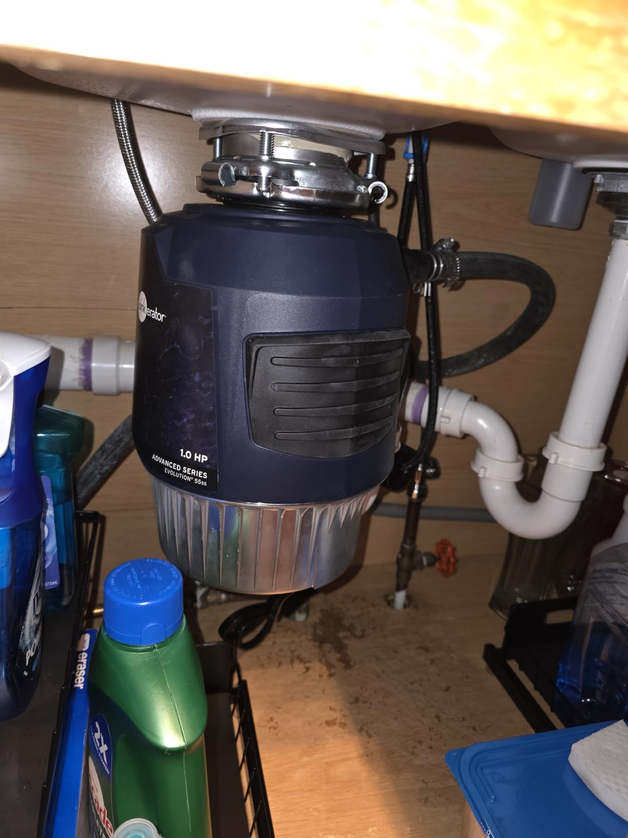 InSinkErator EVOLUTION 1HP 1 HP, Advanced Series Continuous Feed Food Waste Garbage Disposal, Gray customer photo 1