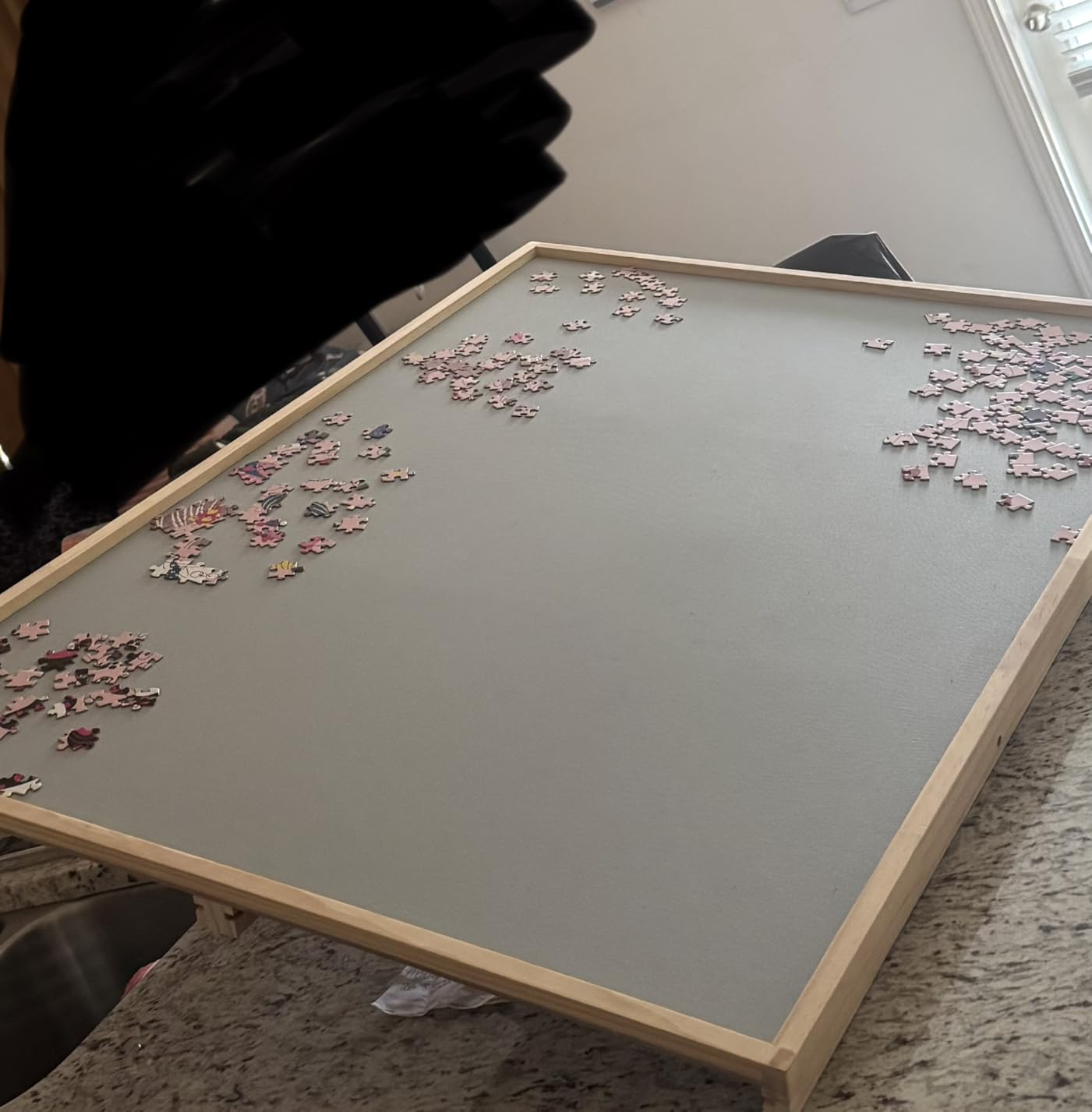 ALL4JIG 1500 Pieces 2-in-1 Tilting&Rotating Puzzle Board for Adults,24.53