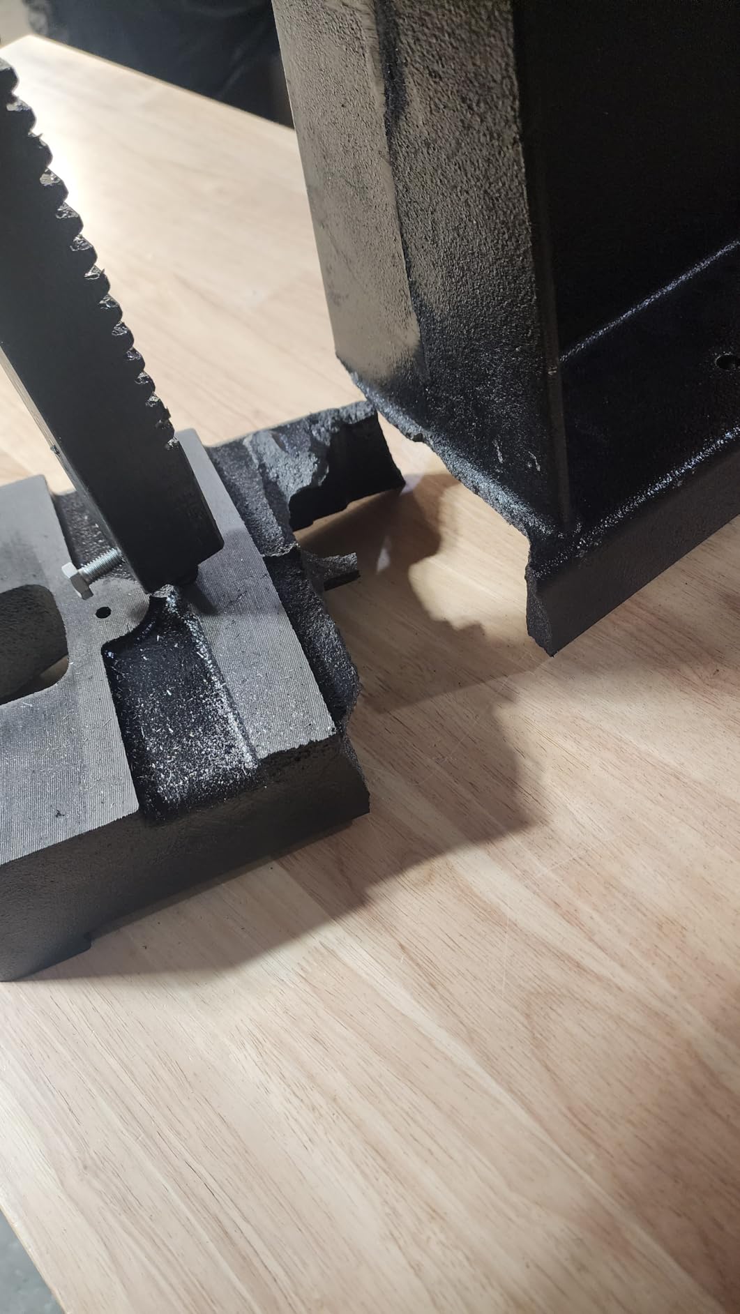 VEVOR Arbor Press, 3 Ton Ratchet Type Arbor Press, Ratchet Leverage Arbor Press with Handwheel, 12.2