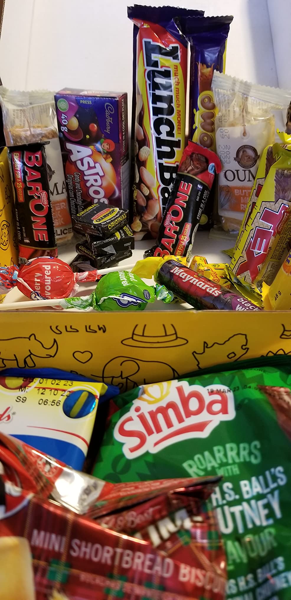 Treats from Home Mini International Exotic Snack Box Variety Pack, 21 Pieces of Premium Foreign Rare Snack Food Gifts, Mystery Box of Snacks, African Snacks for Adults and Kids customer photo 2