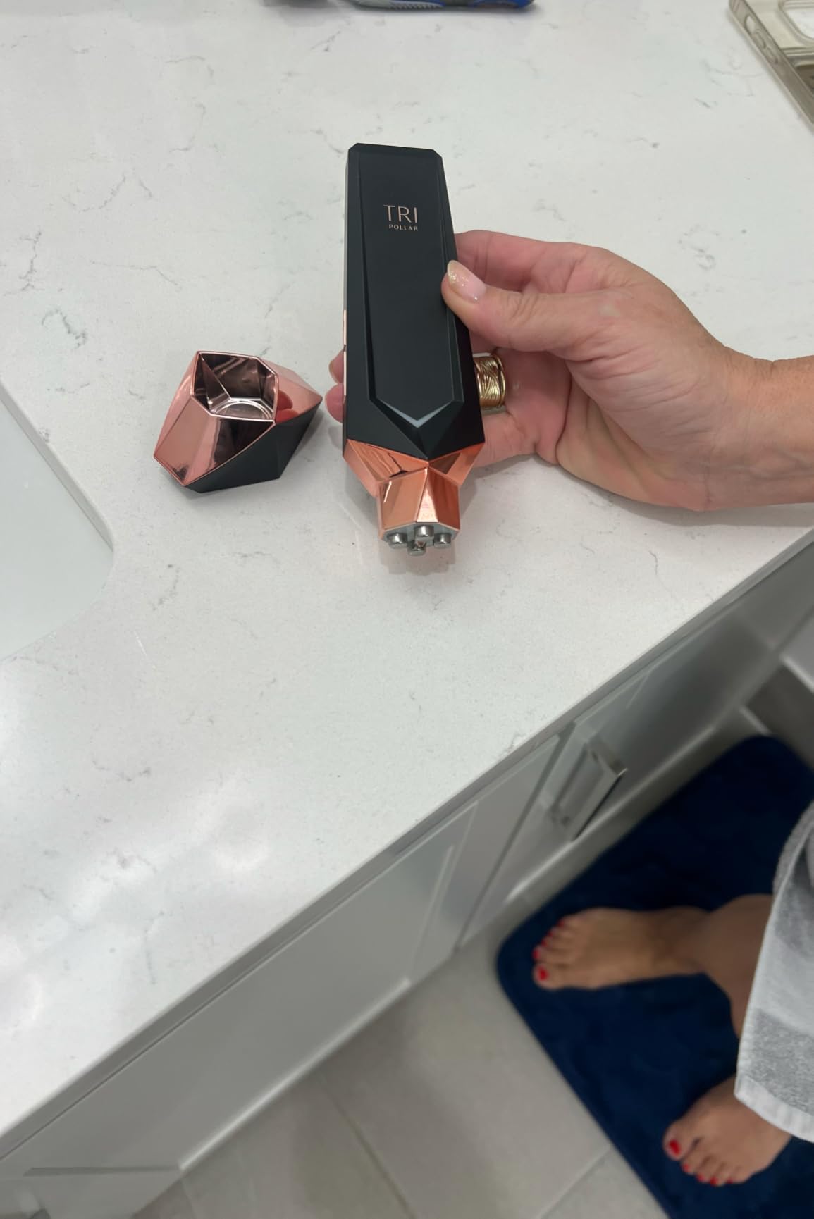 TriPollar Stop Vx 2 | Pollogen Stop U Model UXV Device | New Multi-RF + DMA Technology | at-Home Facial Device customer photo 2