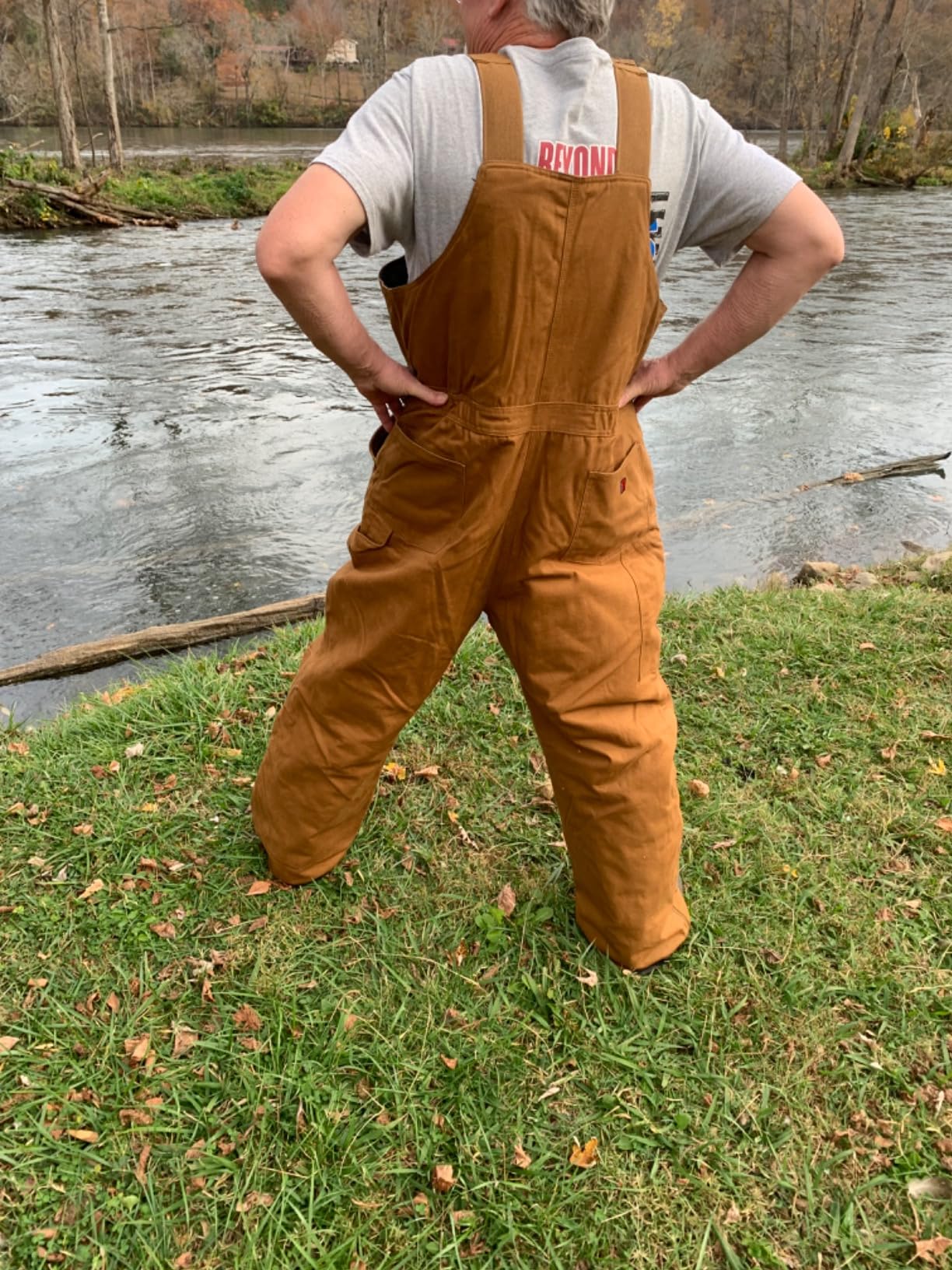 Wrangler Men's Insulated Duck Bibs customer photo 1