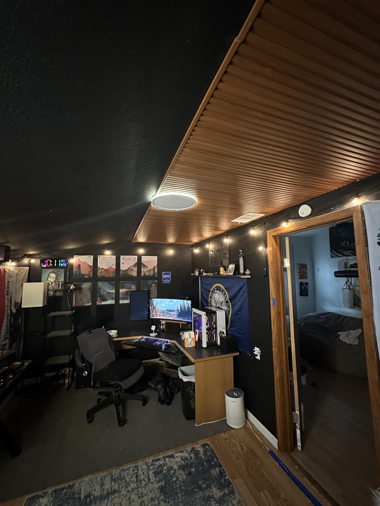 Art3d 48 x 6 Inch WPC Wood Slat Wall Panels, 3D Wall Accents, 16-Pack, Teak | Real Wood Grain, Durable, Water Resistant, Wear-Resistant, No Emission, Eco-Friendly, Easy to Care, for Living Room, Bedroom customer photo 1
