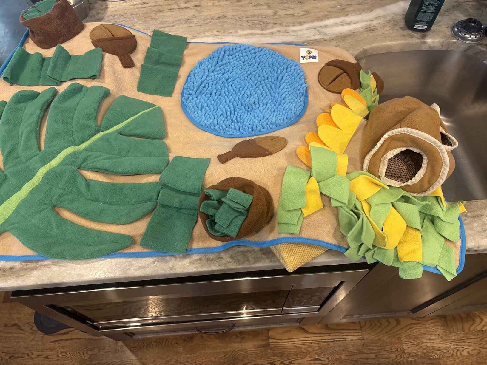 Snuffle Mat for Dogs Large Breed 39.4''x23.6''- Interactive Dog Toys for Boredom - Sniff mat - Mental Stimulation - Enrichment Toys customer photo 2