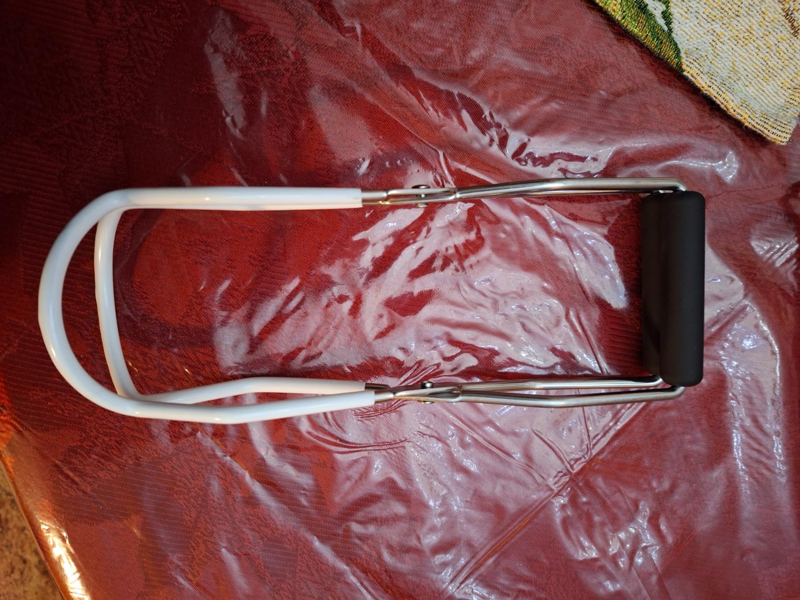 Upgraded Heavy Duty Canning Tongs Jar Lifter Sturdy Stainless Steel Black customer photo 1