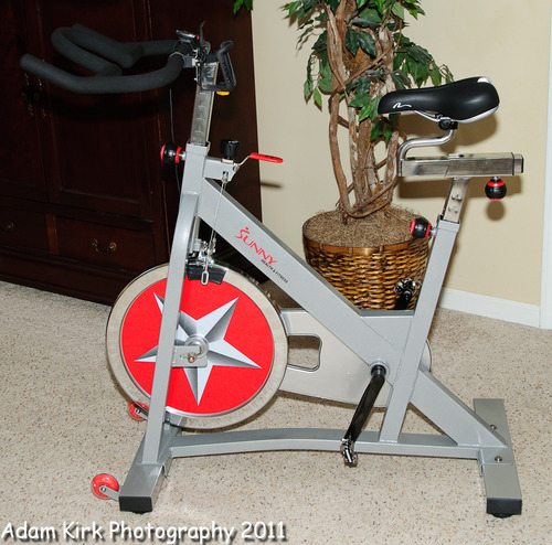 Sunny Health & Fitness Smart Indoor Cycling Exercise Bike for Home Cardio customer photo 1
