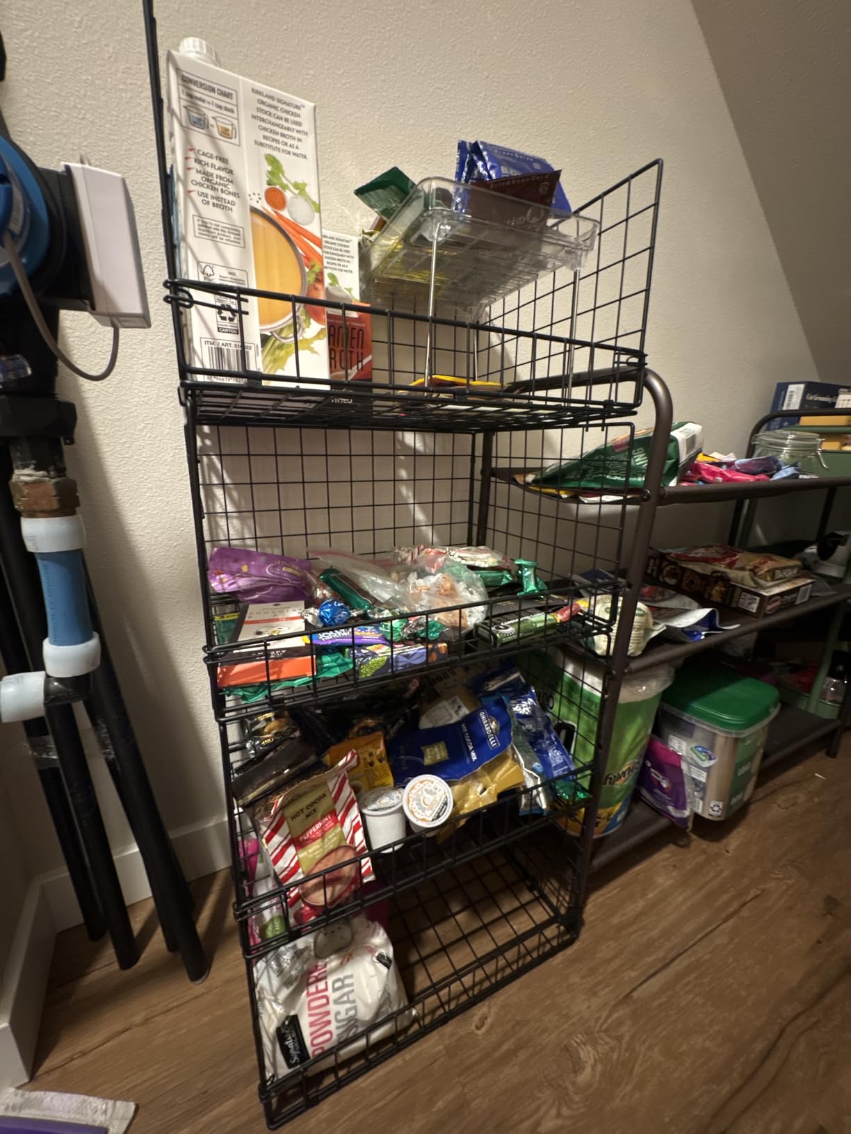 Yociyoga 4-Tier Stackable Closet Organizers and Storage Shelves, Foldable Closet Shelf Organizer, Black(Patent Protection)(Patent No. 30022416) customer photo 1