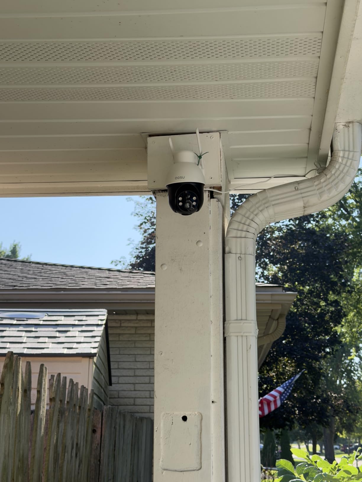 aosu 3K 5MP Solar Security Camera Wireless Outdoor PTZ 360° Smart Tracking | Auto Human&Vehicle Tracking No Blind Spots, Easy Setup, Color Night Vision, Ideal For Home, Yard & Farm Security Monitoring customer photo 2