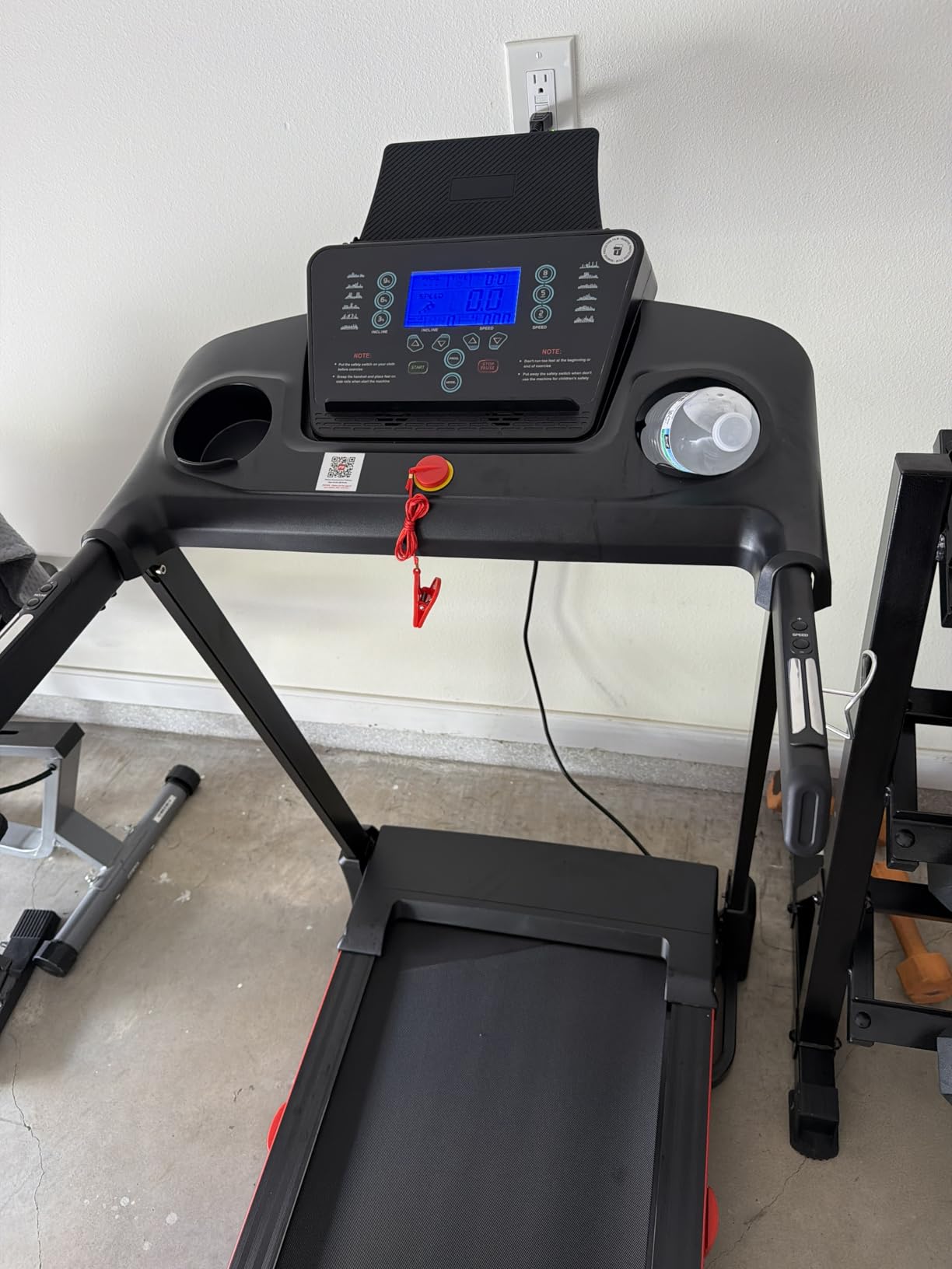 Treadmill with Incline, 15-Level Auto Incline, 18