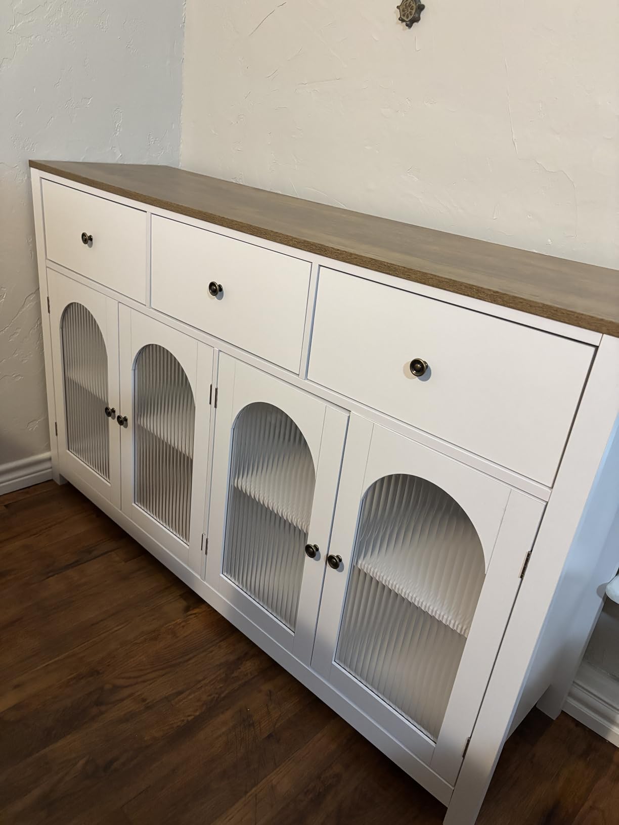 FINETONES Buffet Cabinet with Storage, Kitchen Storage Cabinet for Home | 55.1