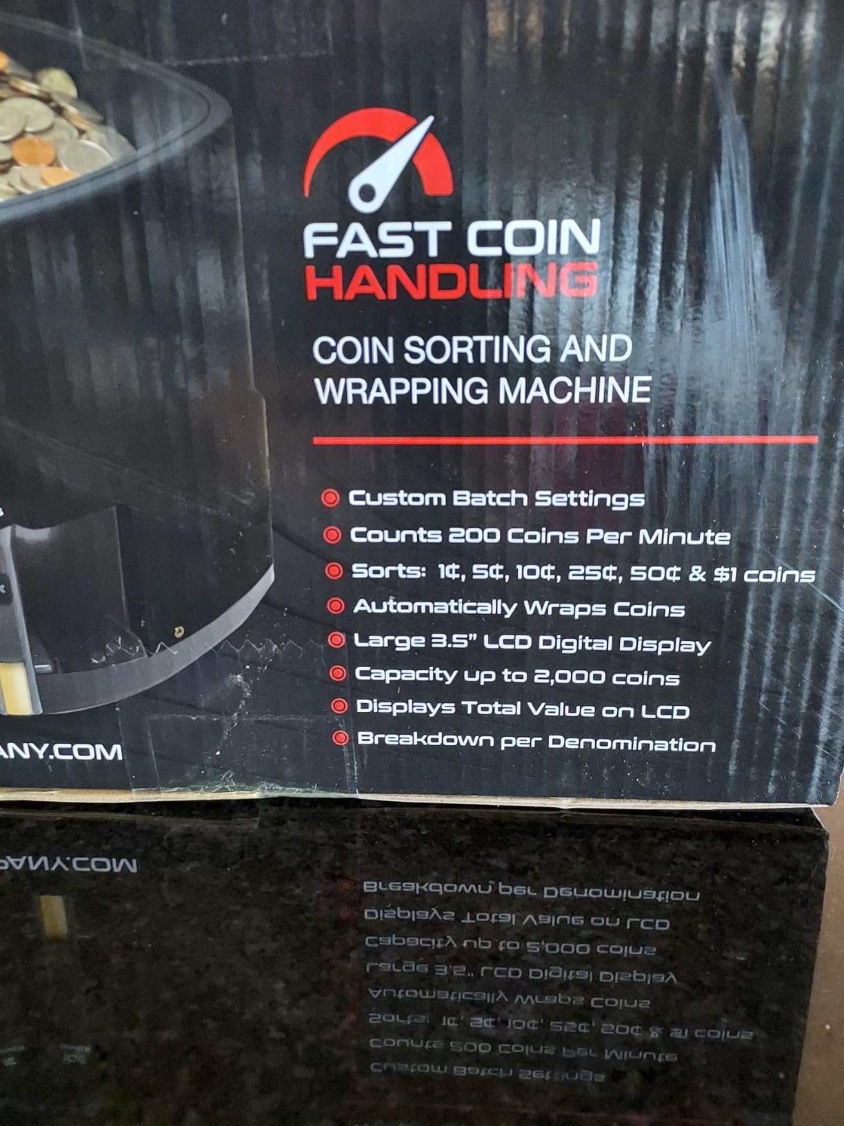 Safetech Viper V395 Coin Counter, Sorter, and Wrapper, Sorts All US Coins Including Half Dollars customer photo 1