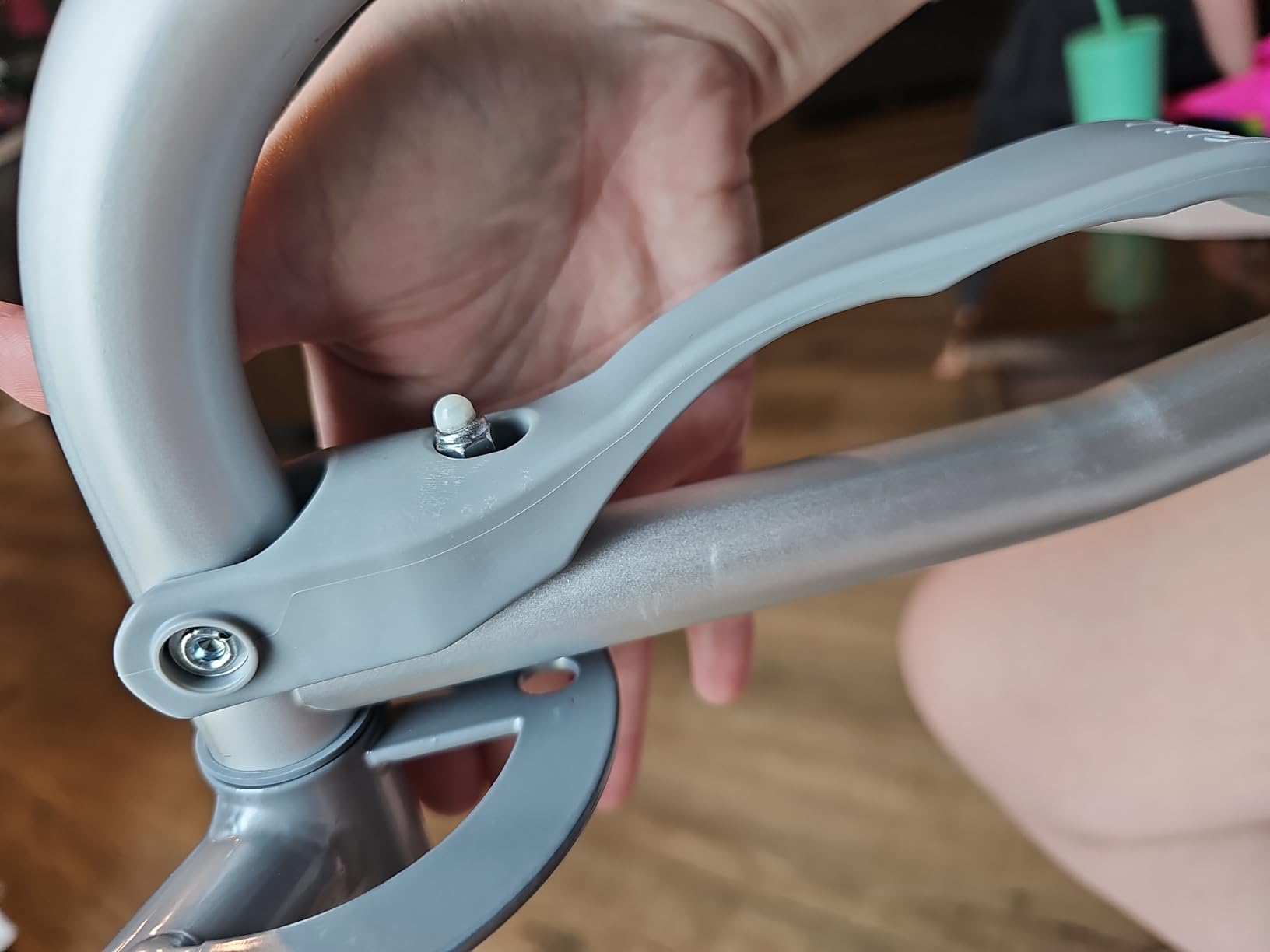 Walkers for Seniors Aluminum Lightweight Walker with Wheels, customer photo 1