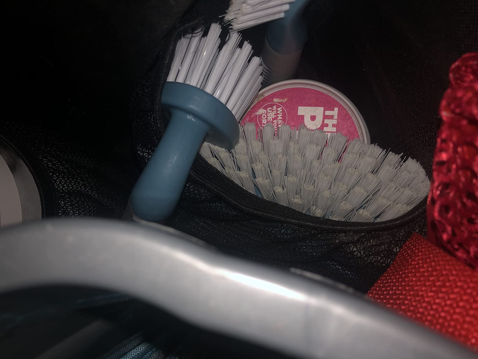 Scrub Brush Set of 3pcs - Cleaning Shower Scrubber with Ergonomic Handle and Durable Bristles - Grout Cleaner Brush - Scrub Brushes for Cleaning Bathroom/Shower/Tile/Kitchen/Floor/Bathtub/Carpet customer photo 2