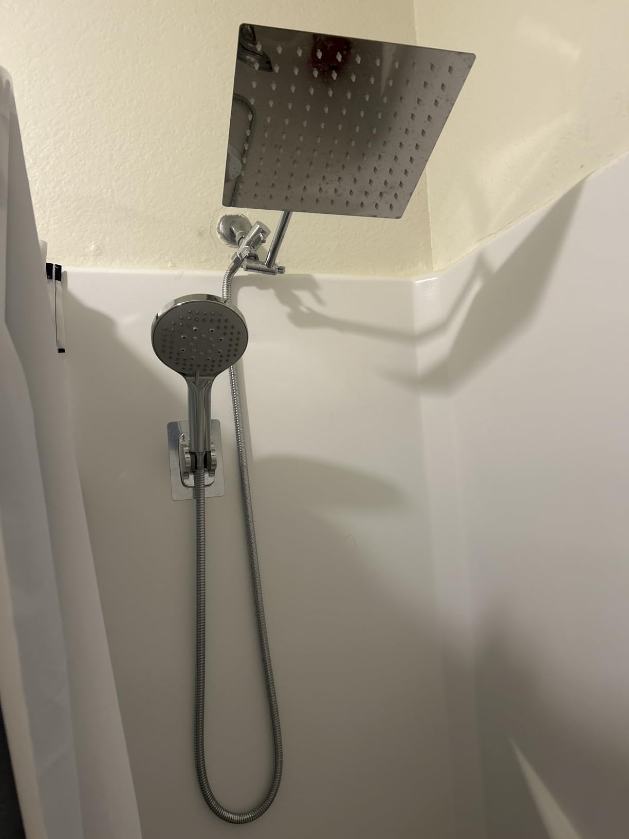 Jafeton 10 Inch High Pressure Rain Shower Head with Handheld Combo customer photo 2