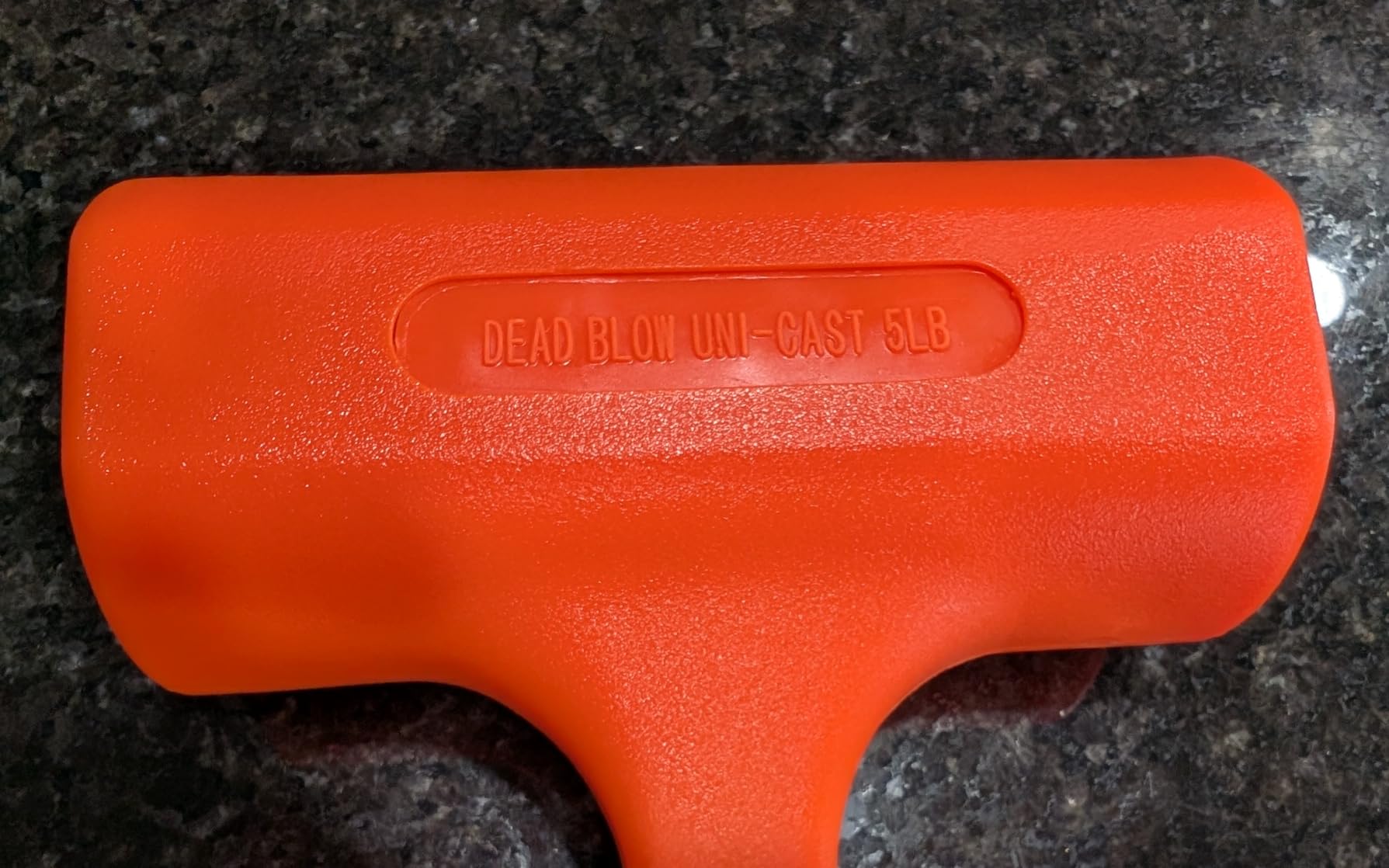 MAXPOWER 5 LB Dead Blow Hammer, Checkered Grip, Spark and Rebound Resistant customer photo 2