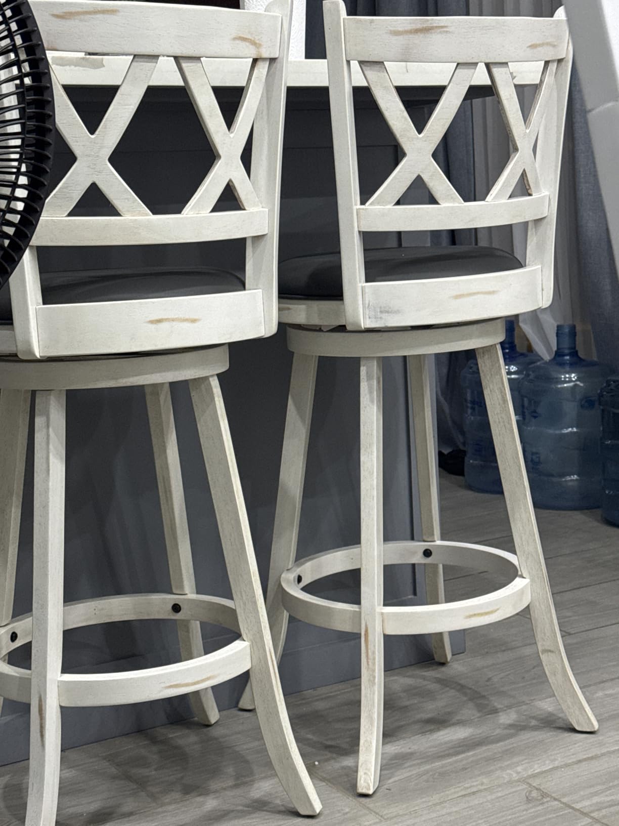 Bar Stools Set of 2, Farmhouse 24