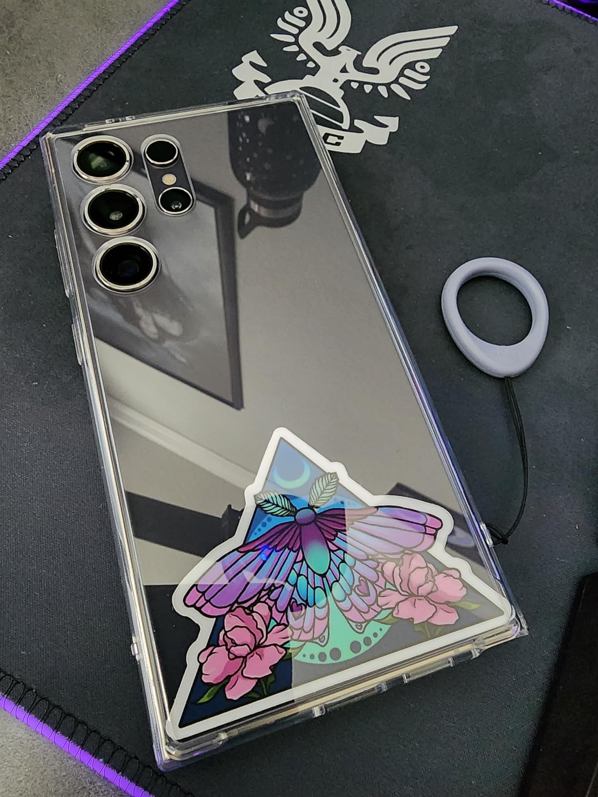 Ringke for Samsung Galaxy S24 Ultra Case [Fusion Clear] customer photo 1