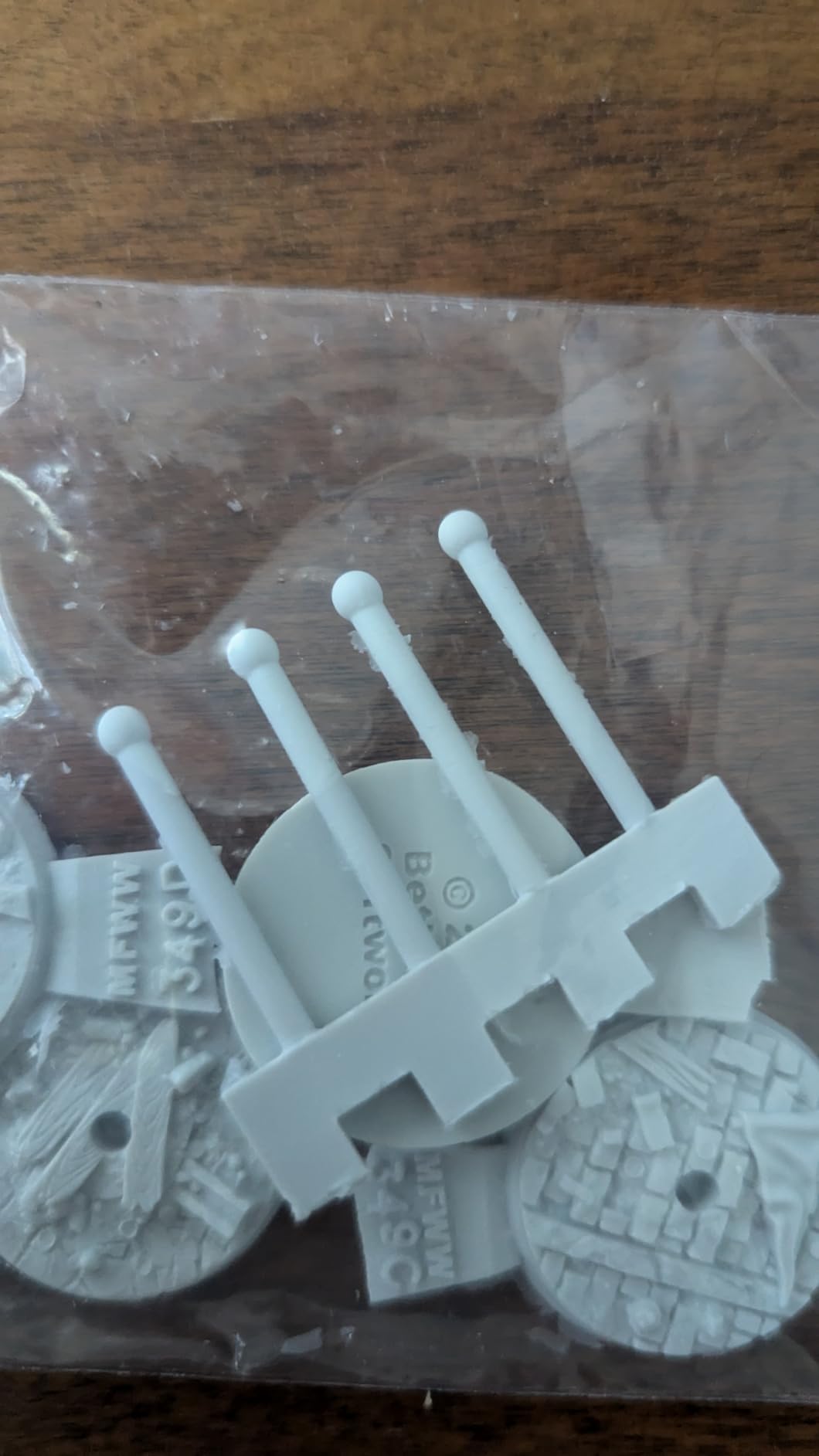 Modiphius Fallout: Wasteland Warfare - 4 Eyebots Robots Set customer photo 2