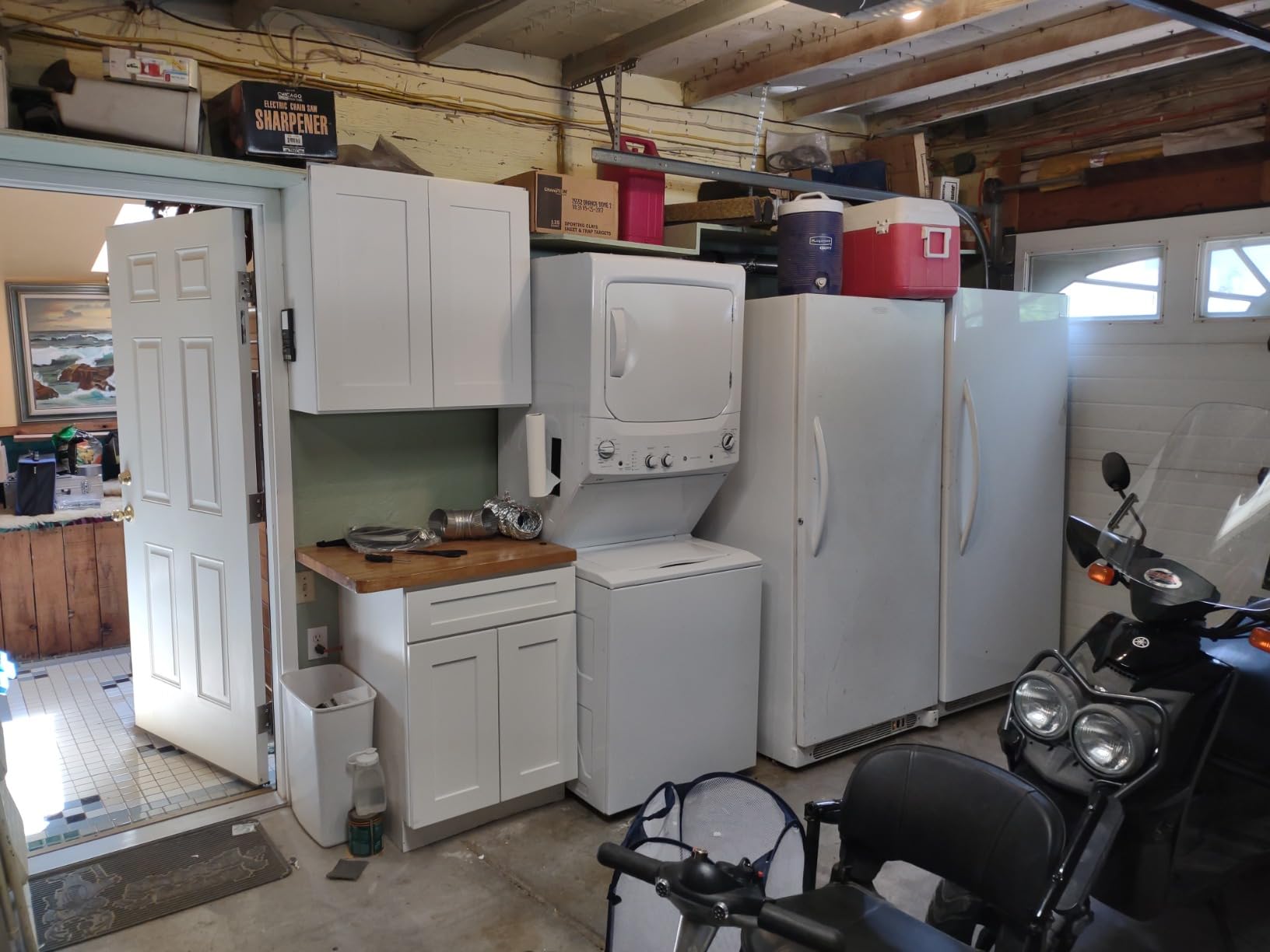 White Shaker Wall Cabinet - Ready to Assemble, Perfect for Kitchen, Laundry, and Bathroom Storage - 30”W x 24”H x 12”D customer photo 2