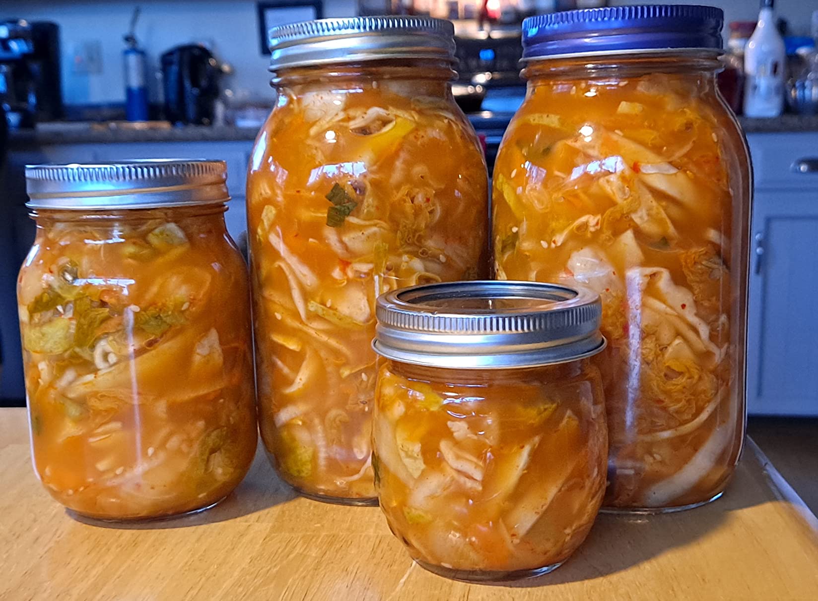 HomeBuddy Ivory Fermentation Crock (1 Gallon) with Weights, Acacia Wood Pounder and Recipie Book - Sauerkraut Fermentation Kit, Onggi Kimchi Jar, Fermenting Crock for Pickling or Sourdough customer photo 1