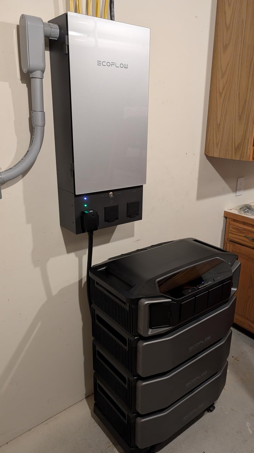 EF ECOFLOW DELTA Pro Ultra 6144Wh Power Station, 120/240V 7200W AC Output | Lifepo4 Home Battery Backup Expandable to 90kWh, 2H to Full Charge, Solar Generator for Home Use, Emergency, Camping, RV customer photo 1