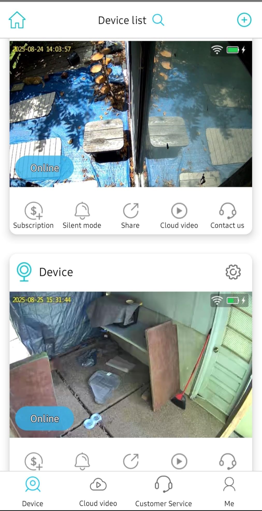 4G LTE Cellular Solar Security Camera Wireless Outdoor, 2 PCS 360° Live View | Free Cloud Storage, No WiFi Security Camera, Off Grid 2K Color Night Vision, Built-in SIM Card for Barn Farm Jobsite customer photo 2