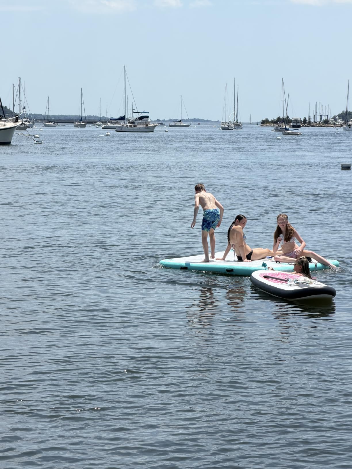 AWSUM Inflatable Floating Dock for Water Activities, 6ft-15ft Island Raft customer photo 1