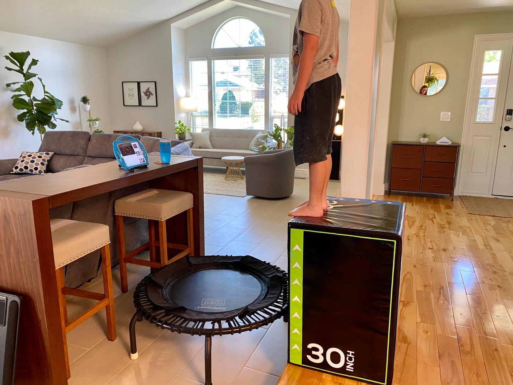 BalanceFrom 3-in-1 Foam Plyometric Jump Box for Home Gym with Multiple Height Options – Versatile Plyo with Non-Slip Surface for Strength, HIIT, Step-Ups, and Agility Training customer photo 1