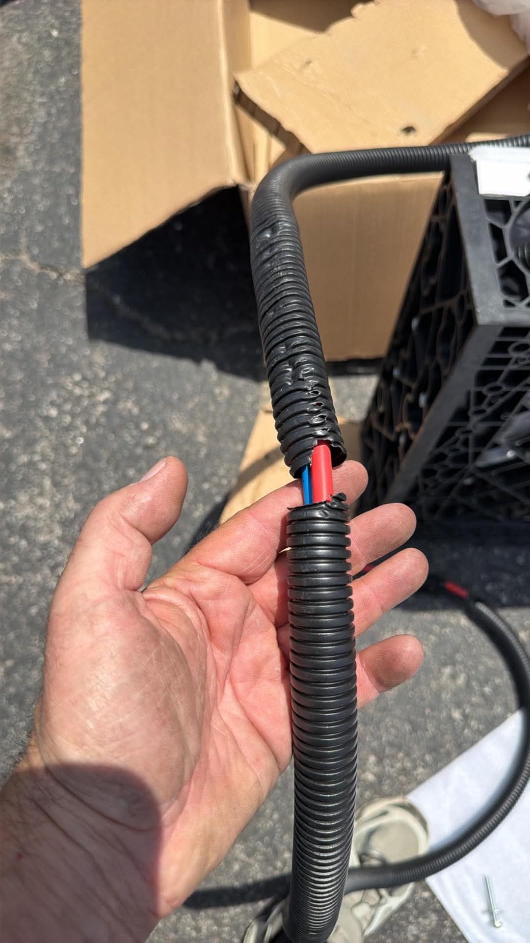 12V Truck Camper Van Air Conditioner 10000BTU,12v Mini Electric Split Air Conditioning 12 volt AC Unit for Semi Trucks RV Motorhome Crane Tractor Automotive Boat Camper Van customer photo 2