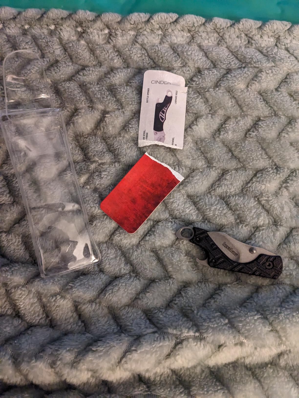 Kershaw Cinder Pocket Knife, Small Lightweight Keychain Knife customer photo 1